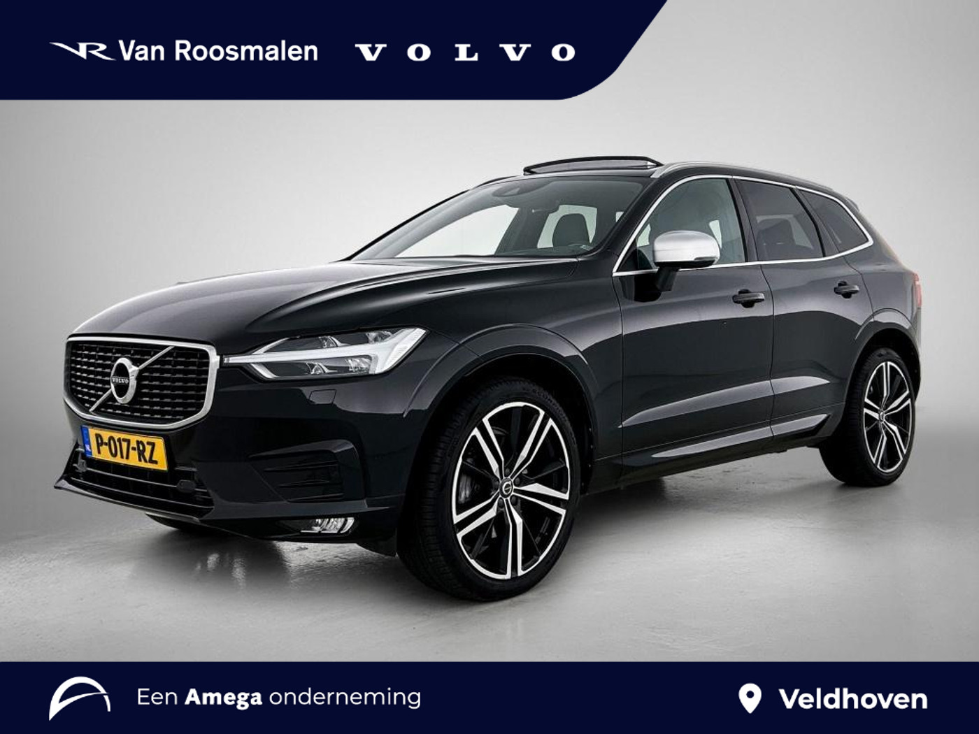 Volvo Xc60 T5 AWD R-Design | Pilot Assist | 21 inch | Pano | H&K | 2019 - voorkant