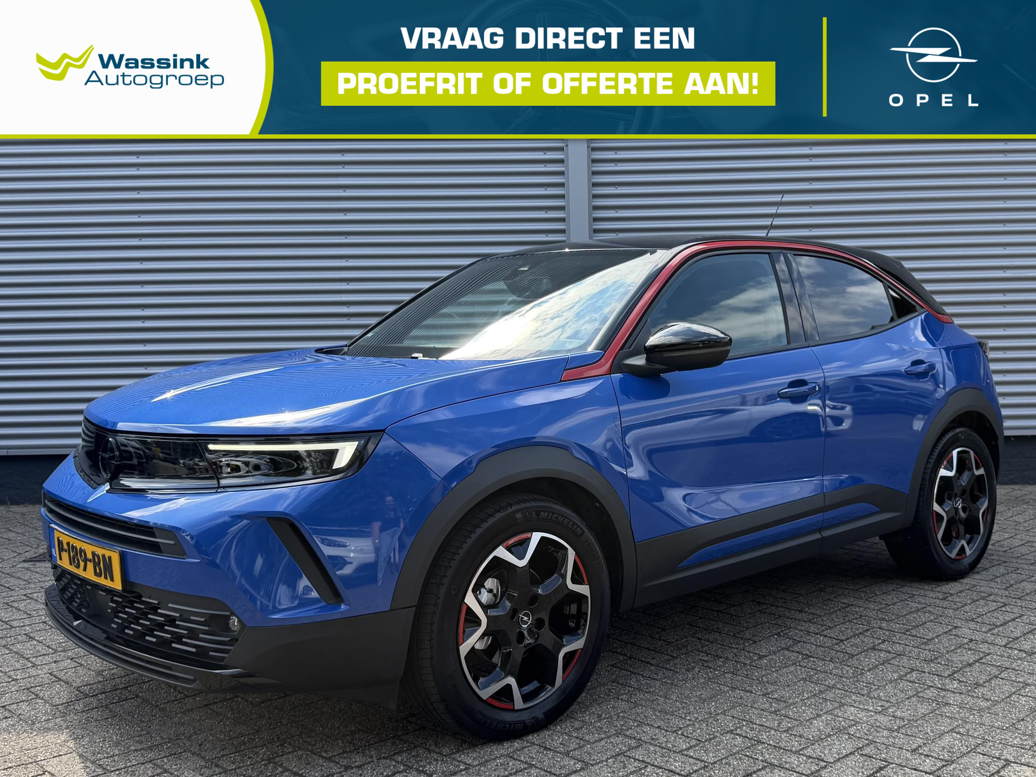 Opel Mokka 1.2 Turbo GS Line 2022 - voorkant
