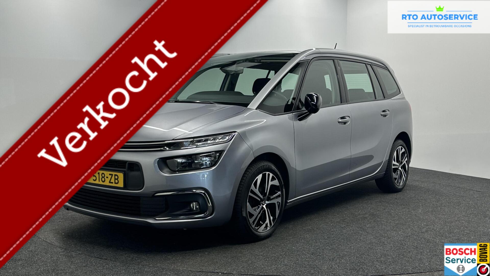 Citroen Grand C4 Spacetourer 1.2 PureTech Business ECC NAVI CRUISE CARPLAY. 2022 - voorkant