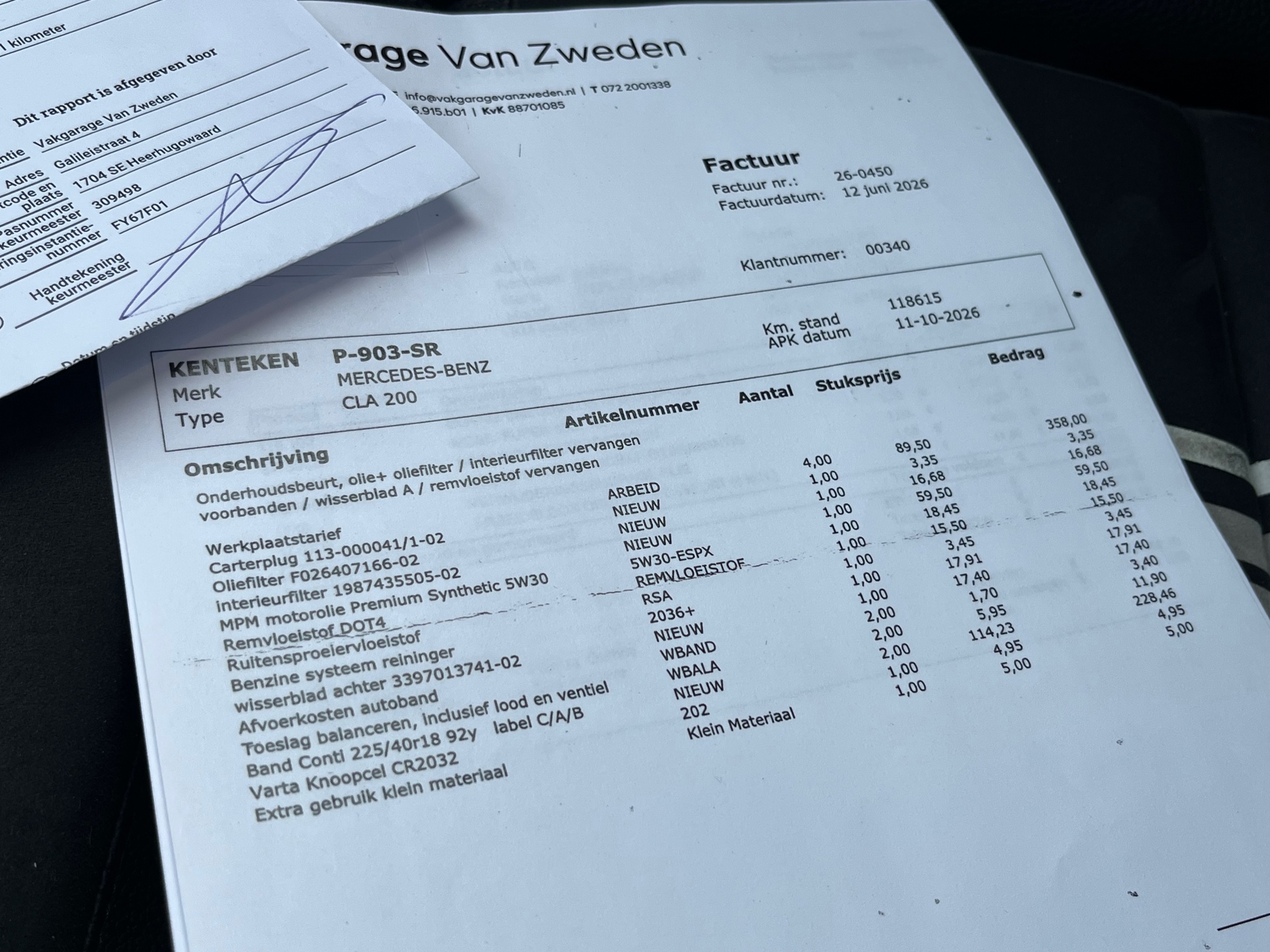 Foto van Mercedes-Benz Cla 200