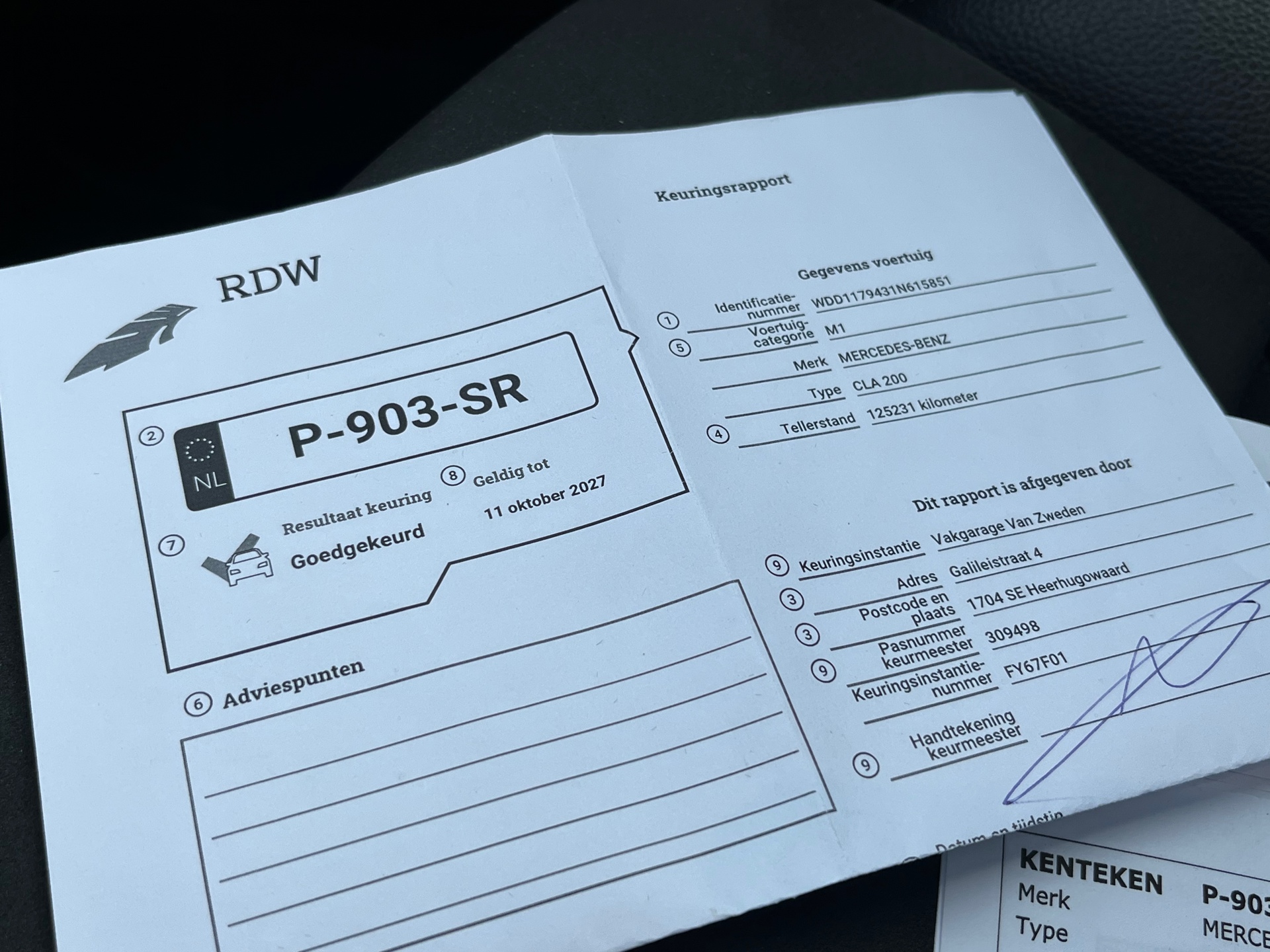 Foto van Mercedes-Benz Cla 200