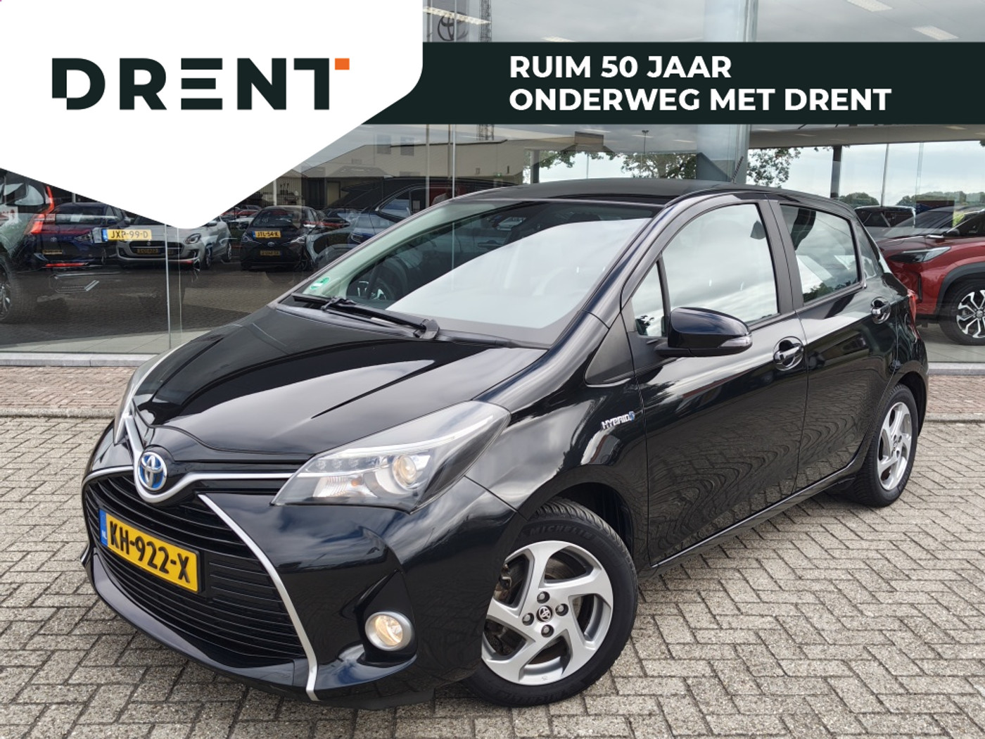 Toyota Toyota Yaris Hybrid 1.5 Hybrid Trend | Leder | Navi | Cruise Control | Goed Onderhouden 2016 - voorkant