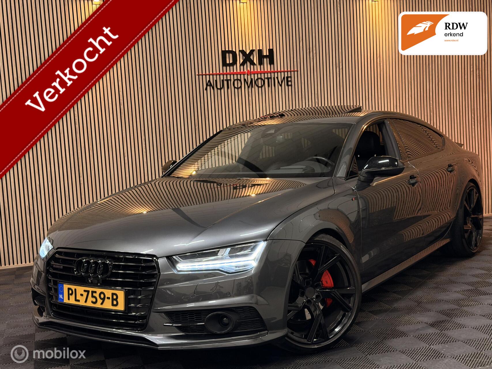 Audi A7 Sportback 3.0 TDI BiT Quattro FACELIFT SLine CARPLAY 2014 - voorkant