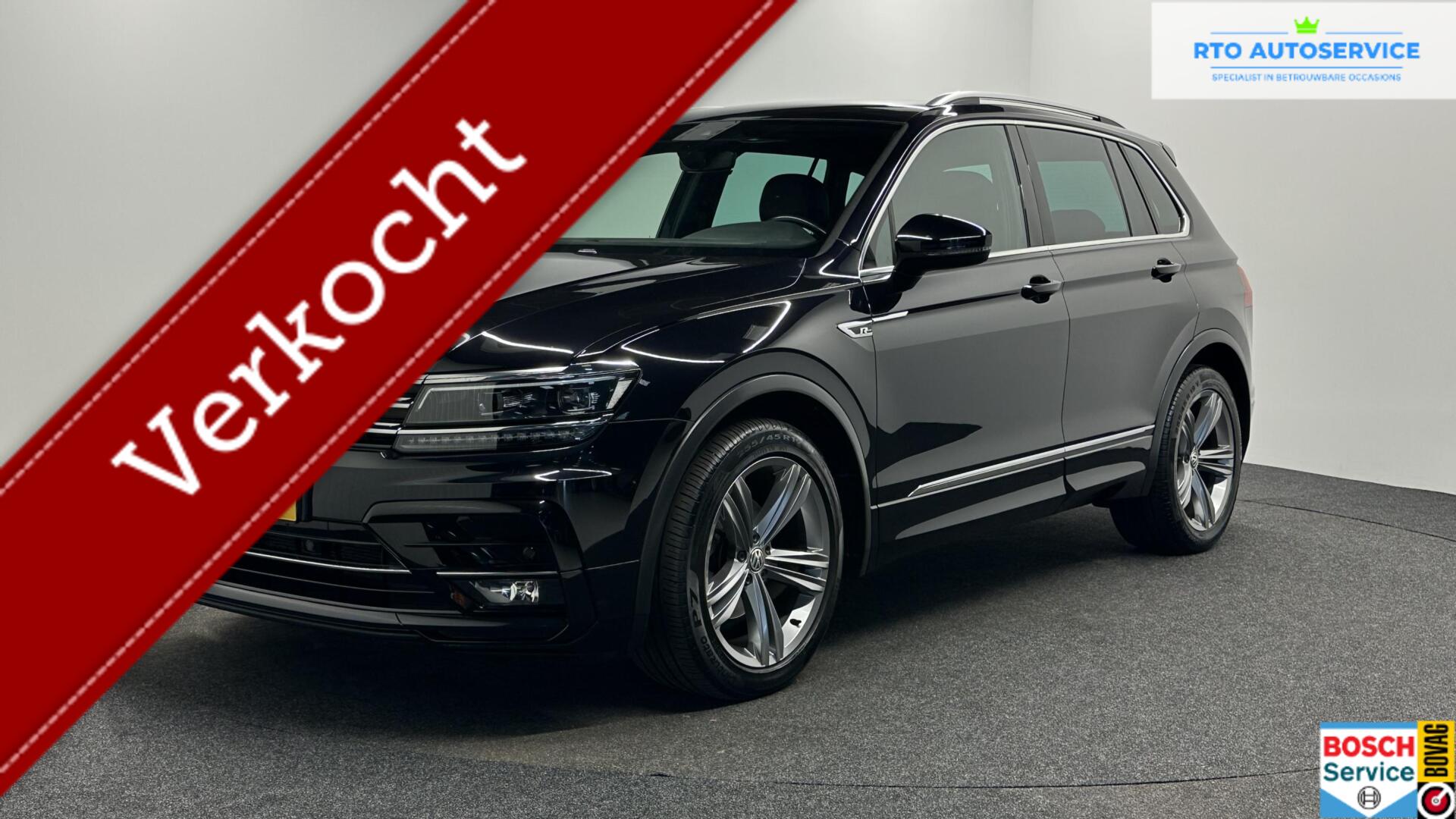 Volkswagen Tiguan 1.4 TSI ACT Comfortline Business R LEER CARPLAY ECC TREKHAAK NAVI. 2017 - voorkant