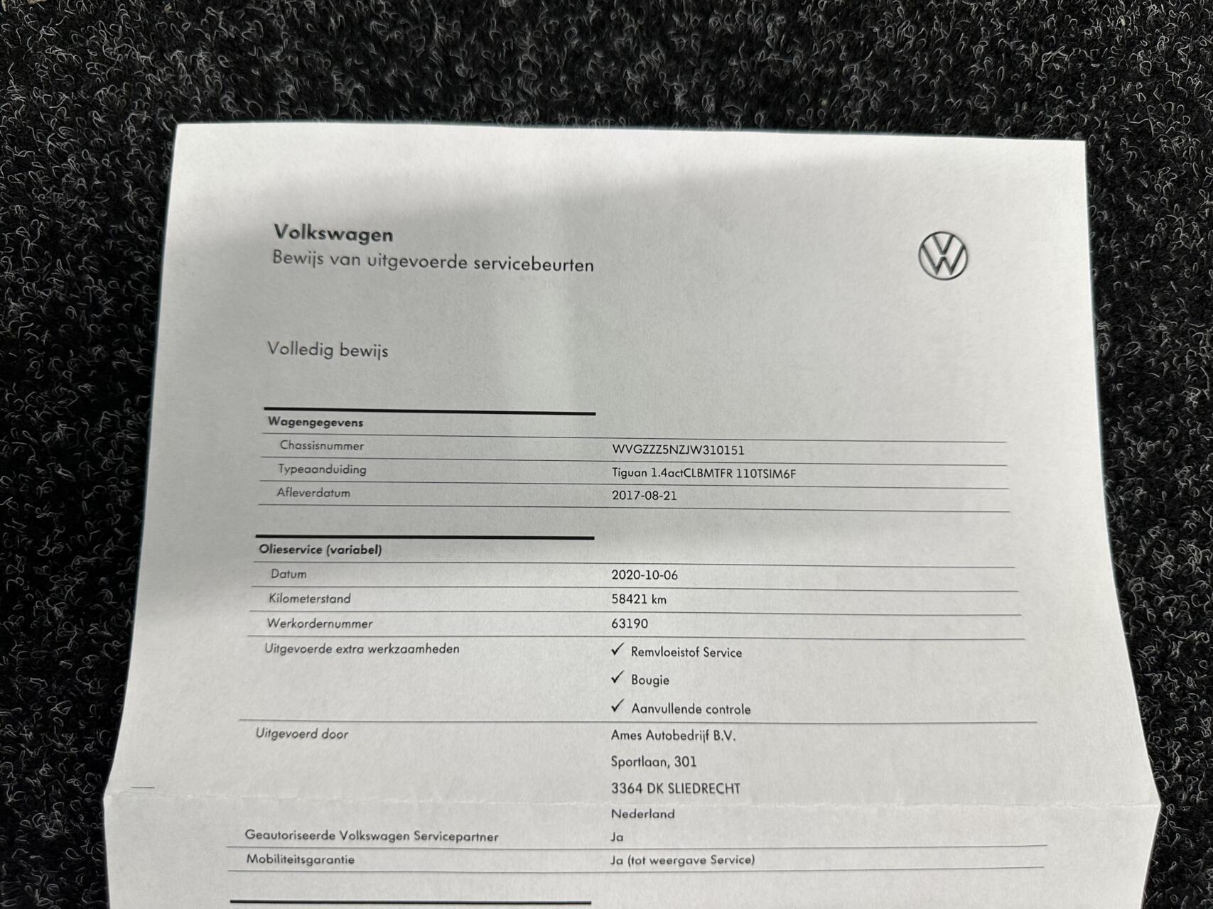 Foto van Volkswagen Tiguan