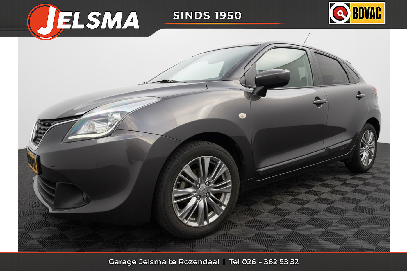 Suzuki Baleno 1.2 Dynamic 5d. 90pk, 2017 - voorkant