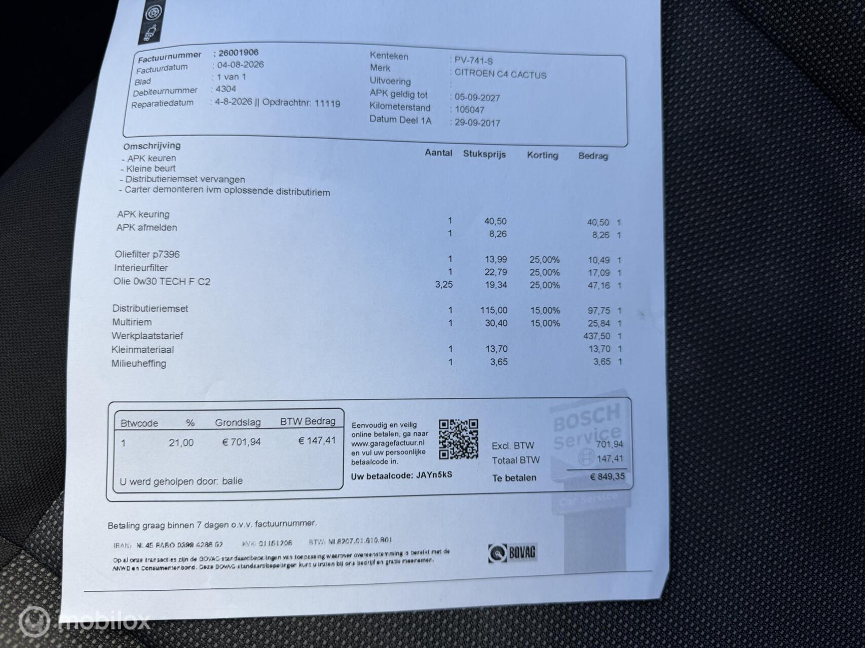 Foto van Citroen C4 Cactus