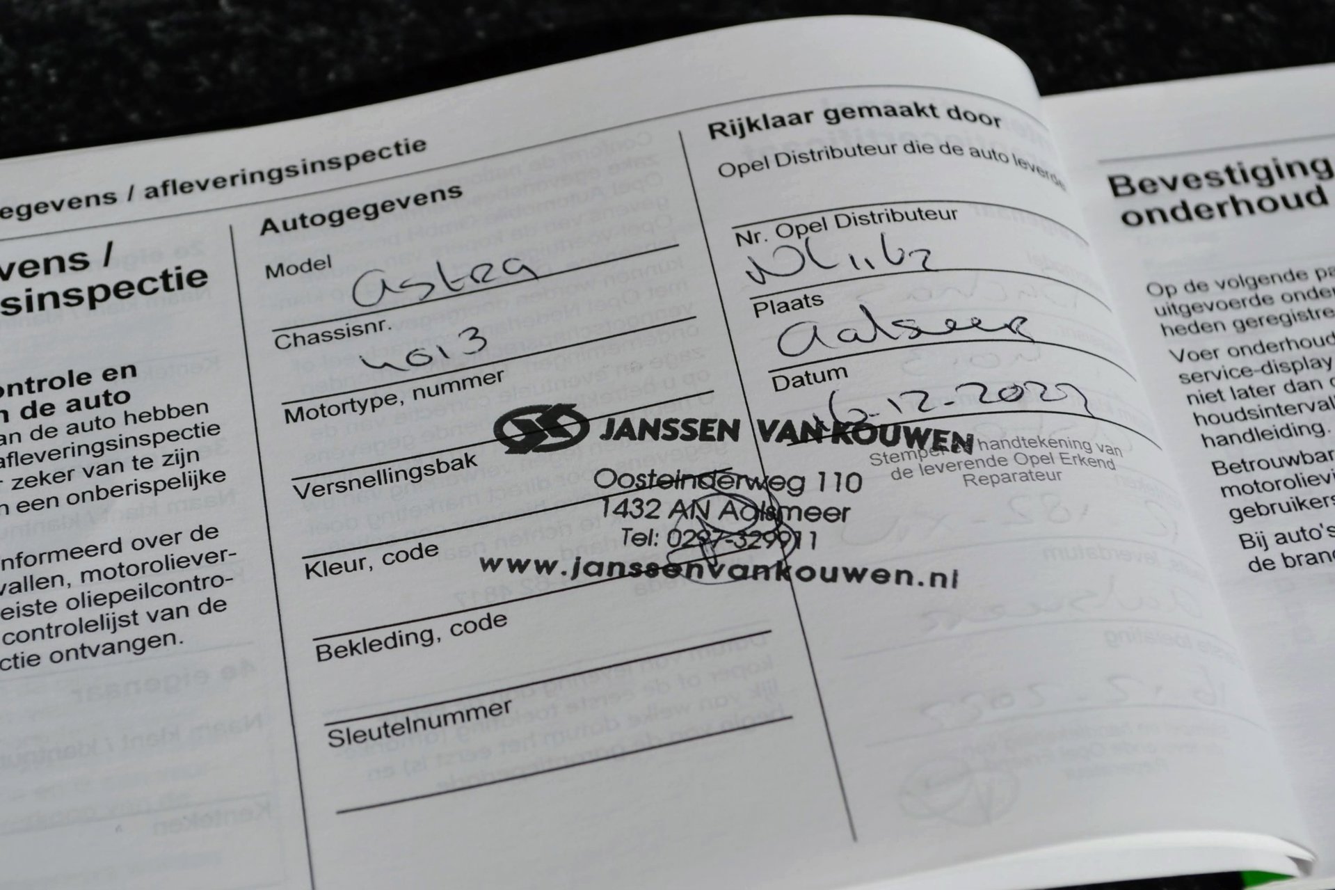 Foto van Opel Astra