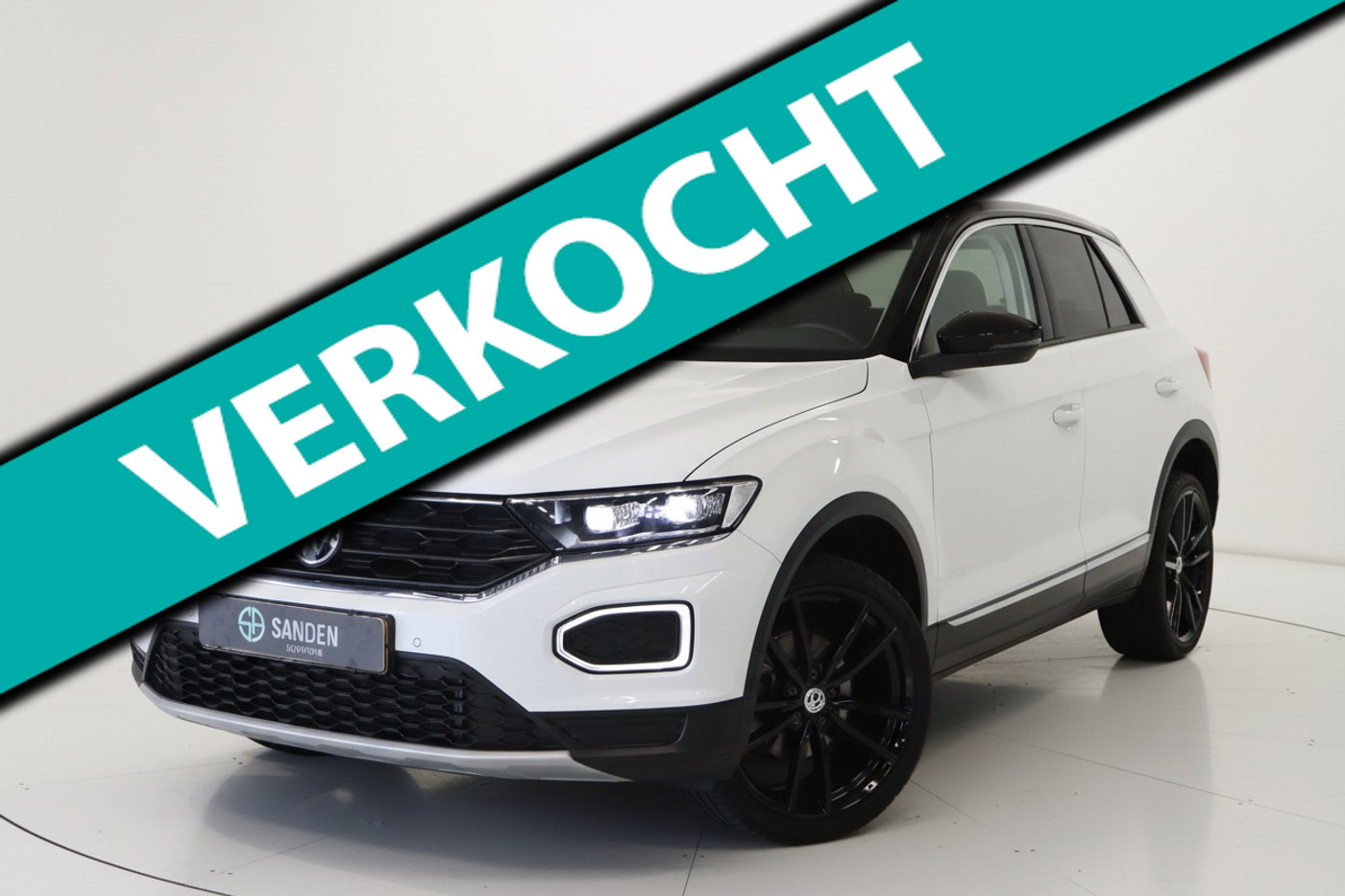 Volkswagen T-roc 1.0 TSI Style Business Sport|Navigatie|LED|Apple Carplay|Clima|Parkeersensoren|19inch 2021 - voorkant