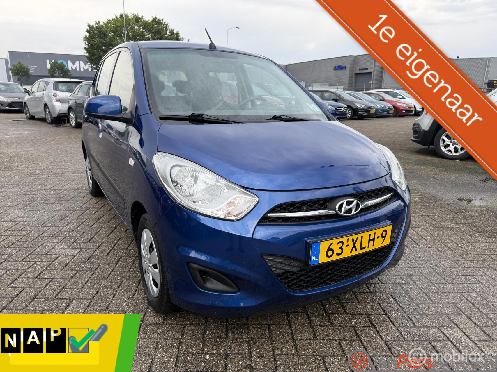 Hyundai I 10 1.1 i-Drive Cool,Airco,5drs,1e eigenaar! 2012 - voorkant