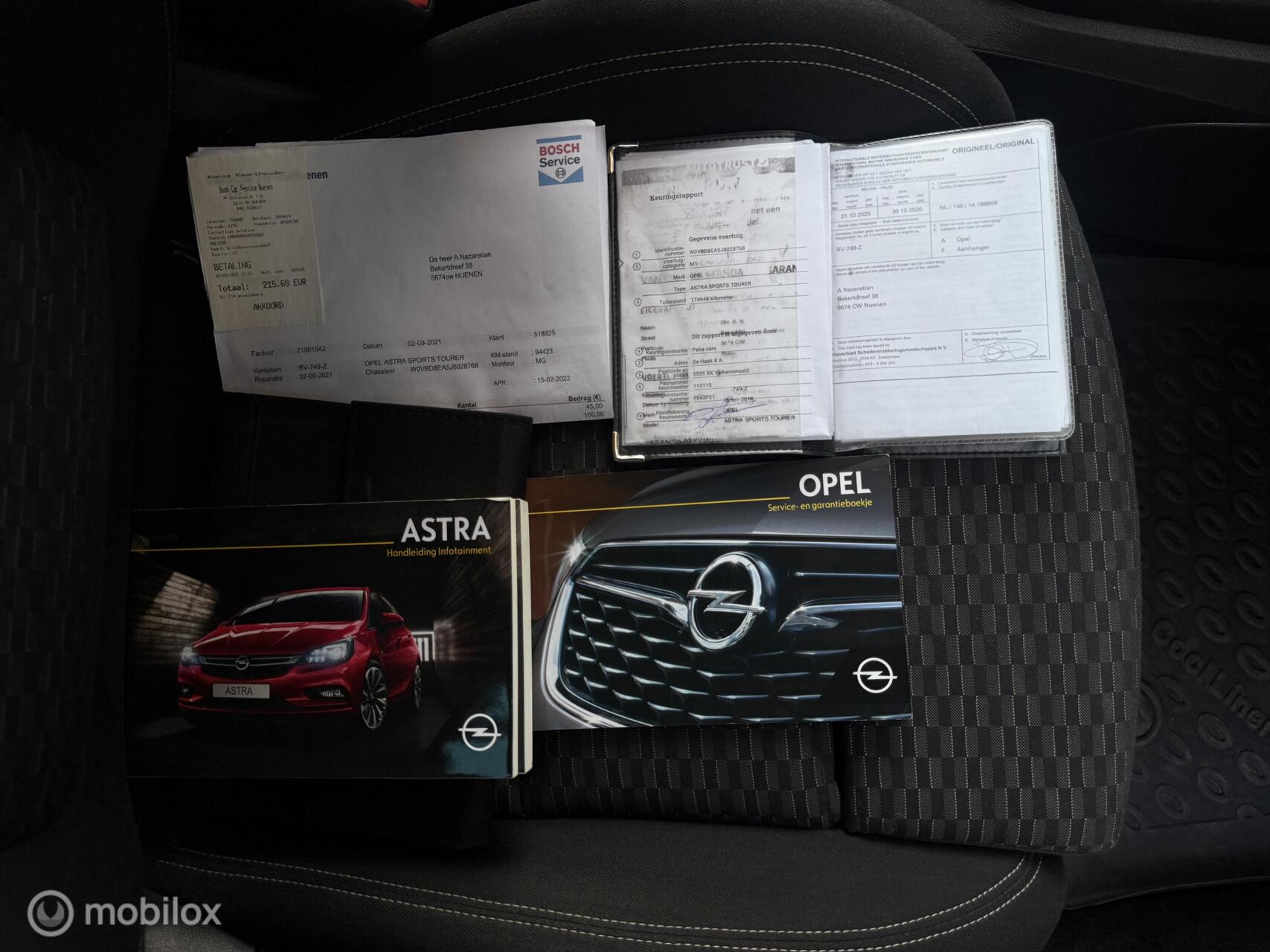 Foto van Opel Astra Sports Tourer