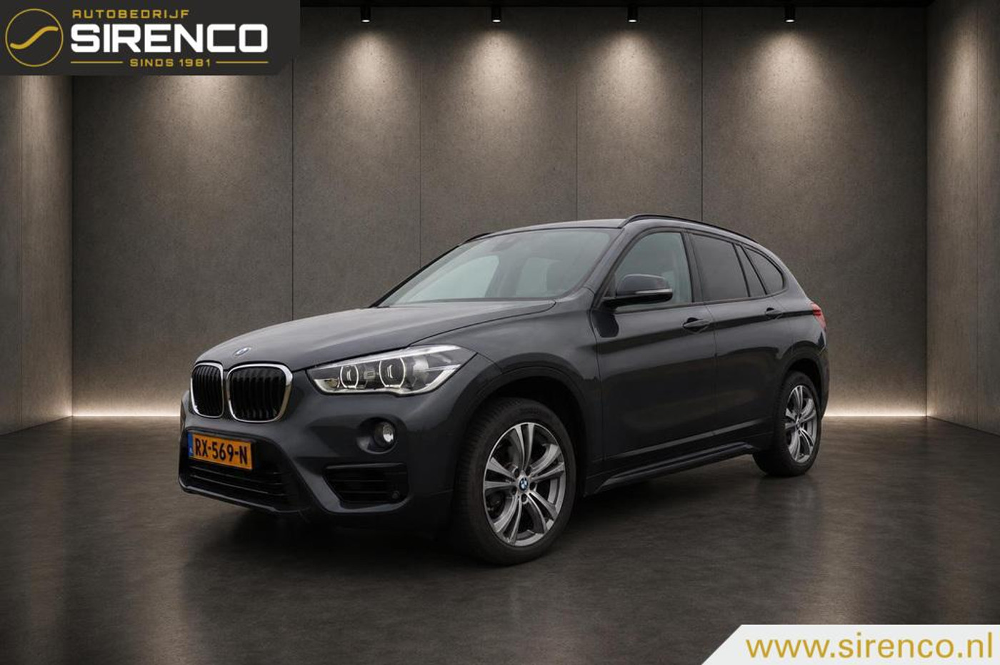 BMW X1 Sdrive18i sDrive18i High Executive | leder memory seat met stoelverwarming | hud | climate& cruise control | navigatie & bluetooth 2018 - voorkant
