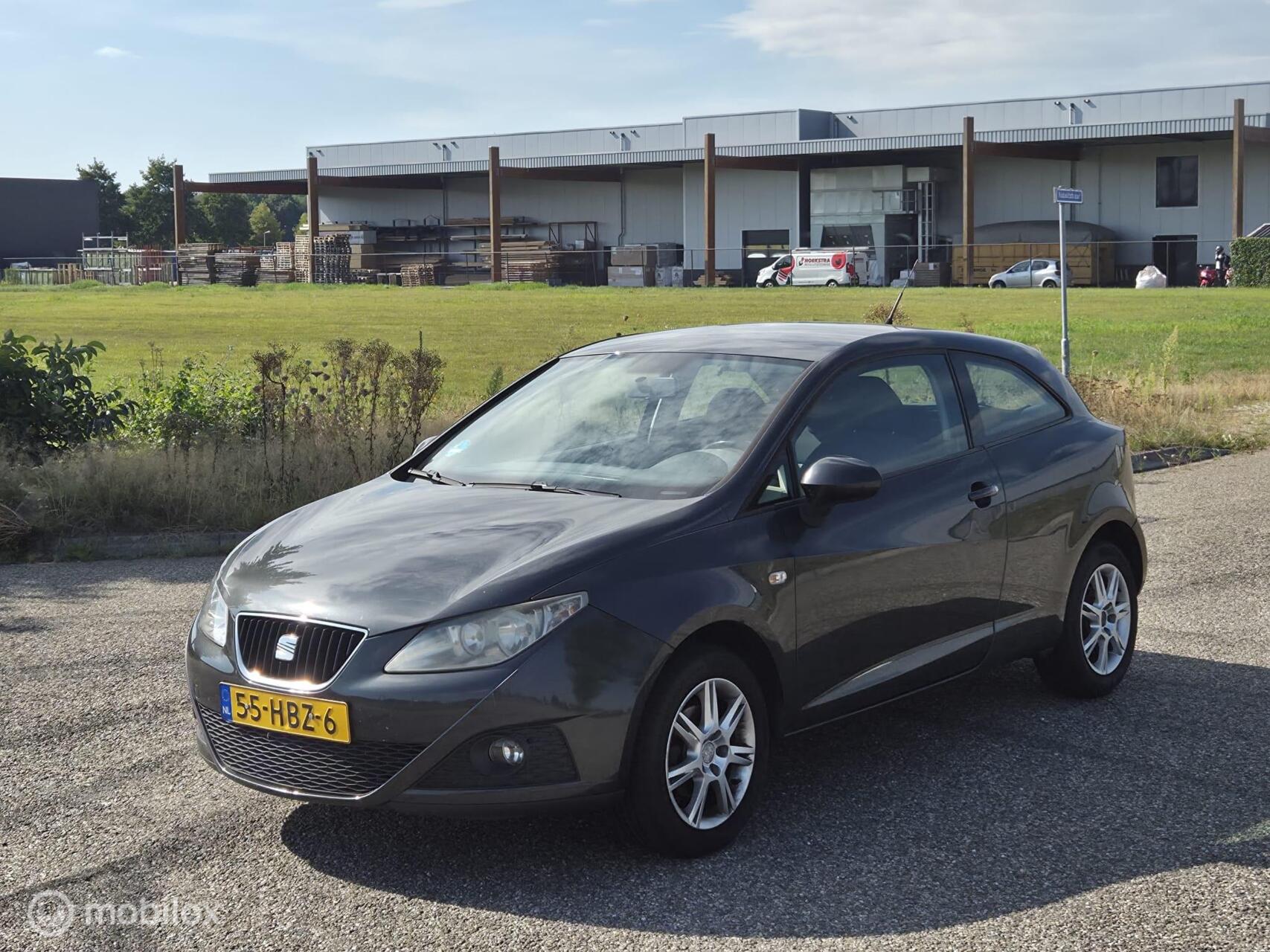 Seat Ibiza 1.4 Stylance, Airco, Cruise 2008 - voorkant
