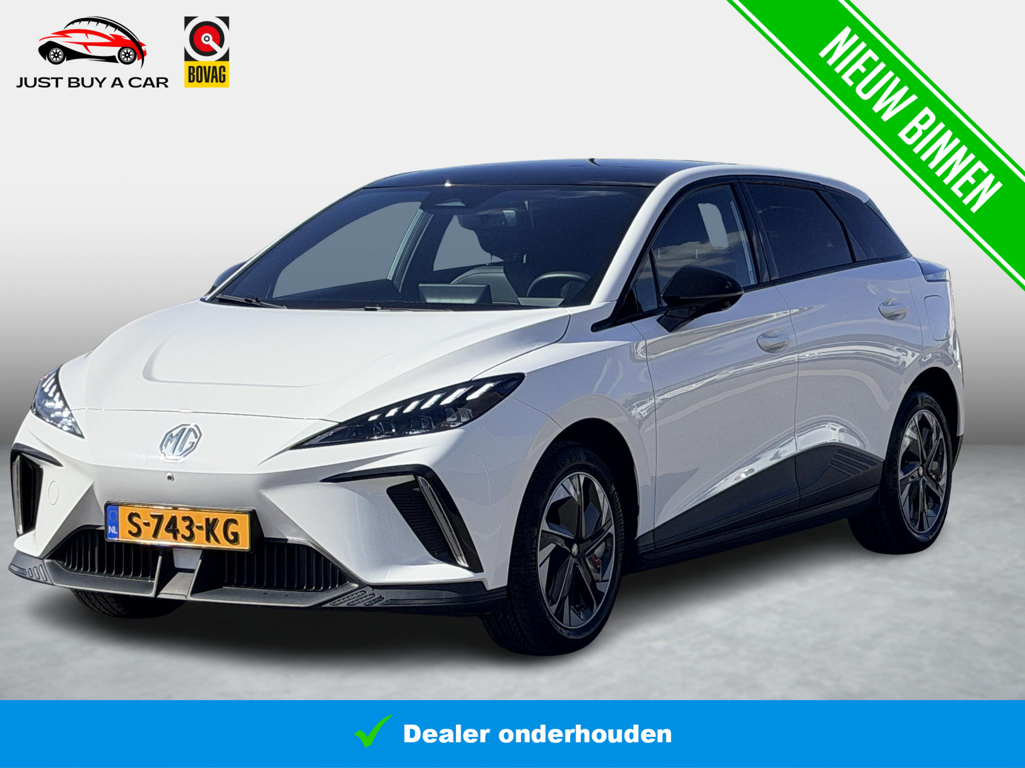 MG Mg4 Electric Luxury 64 kWh 2023 - voorkant