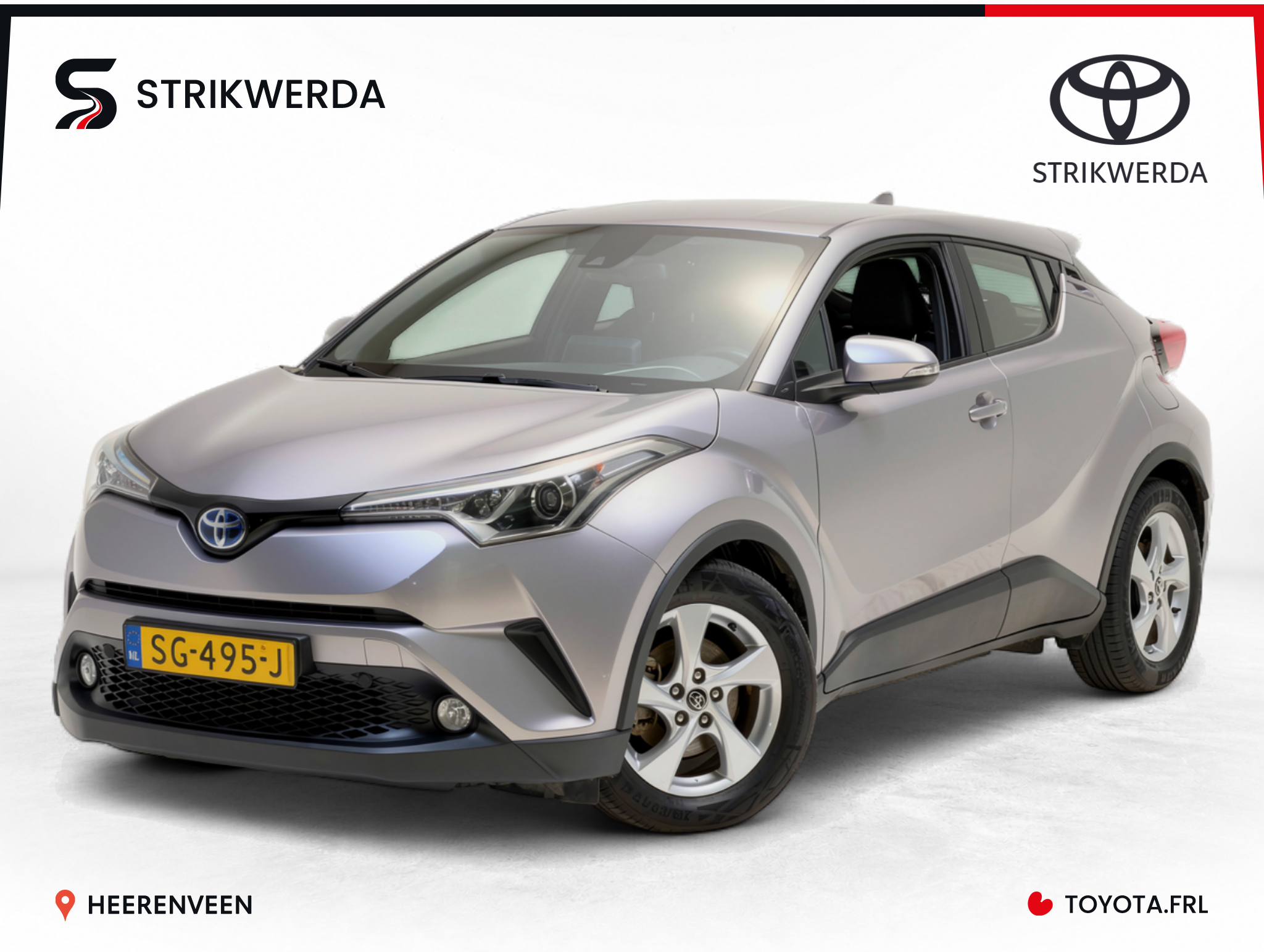 Toyota C-hr 1.8 Hybrid Active 2018 - voorkant