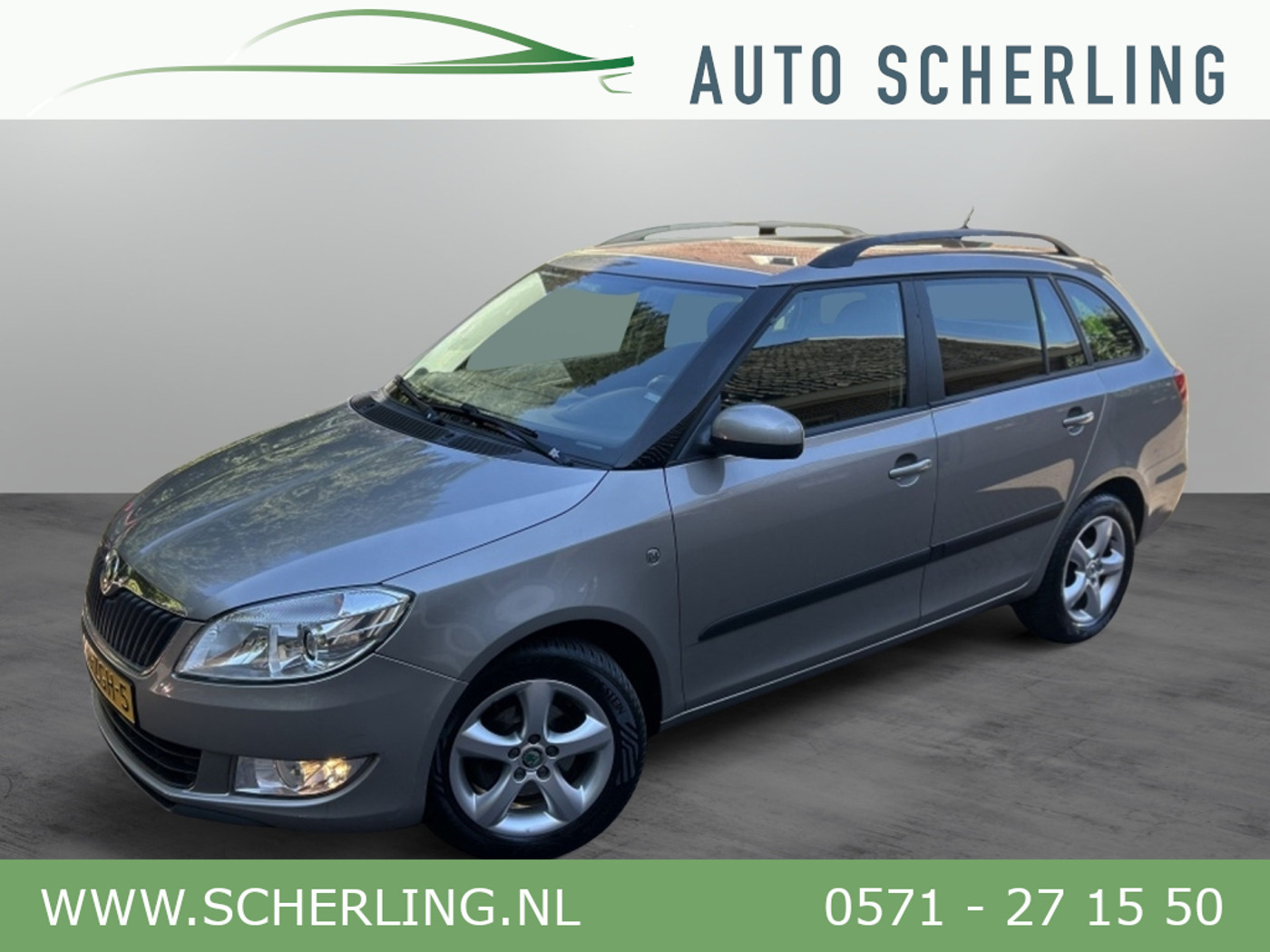 Skoda Fabia 1.2 TSI Tour Airco, Cruise, LMV, PDC 2012 - voorkant