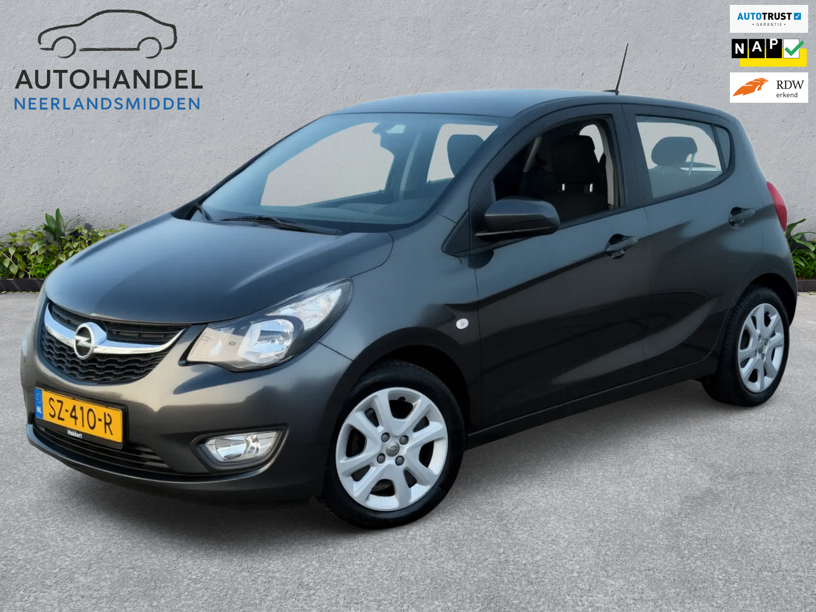 Opel Karl / Viva 1.0 ecoFLEX Edition pdc carplay navi airco btw 2018 - voorkant