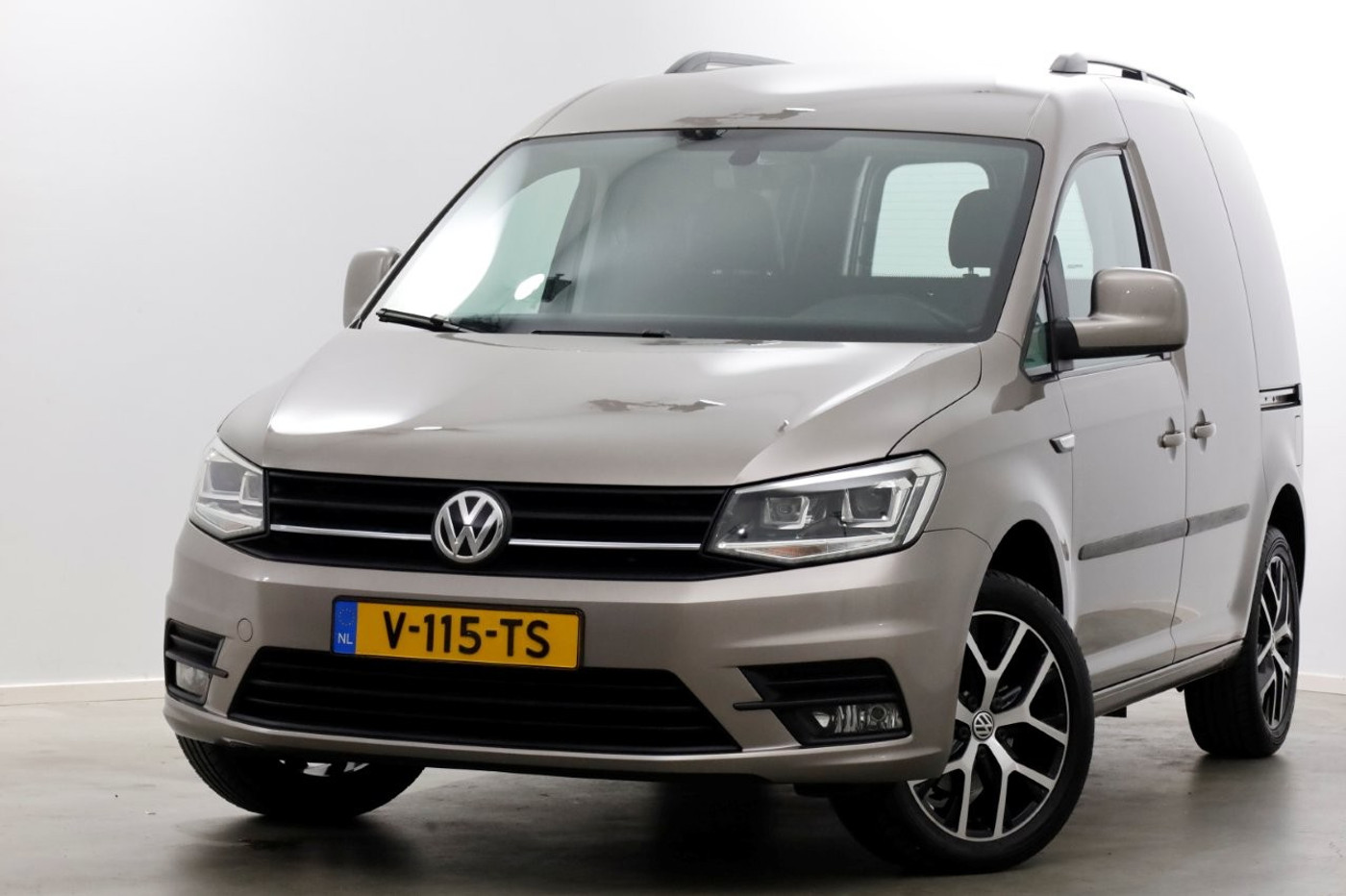 Volkswagen Caddy 2.0 TDI 102pk L1H1 Exclusive Edition LED/ACC/Navi/2x Schuifdeur 01-2019 2019 - voorkant