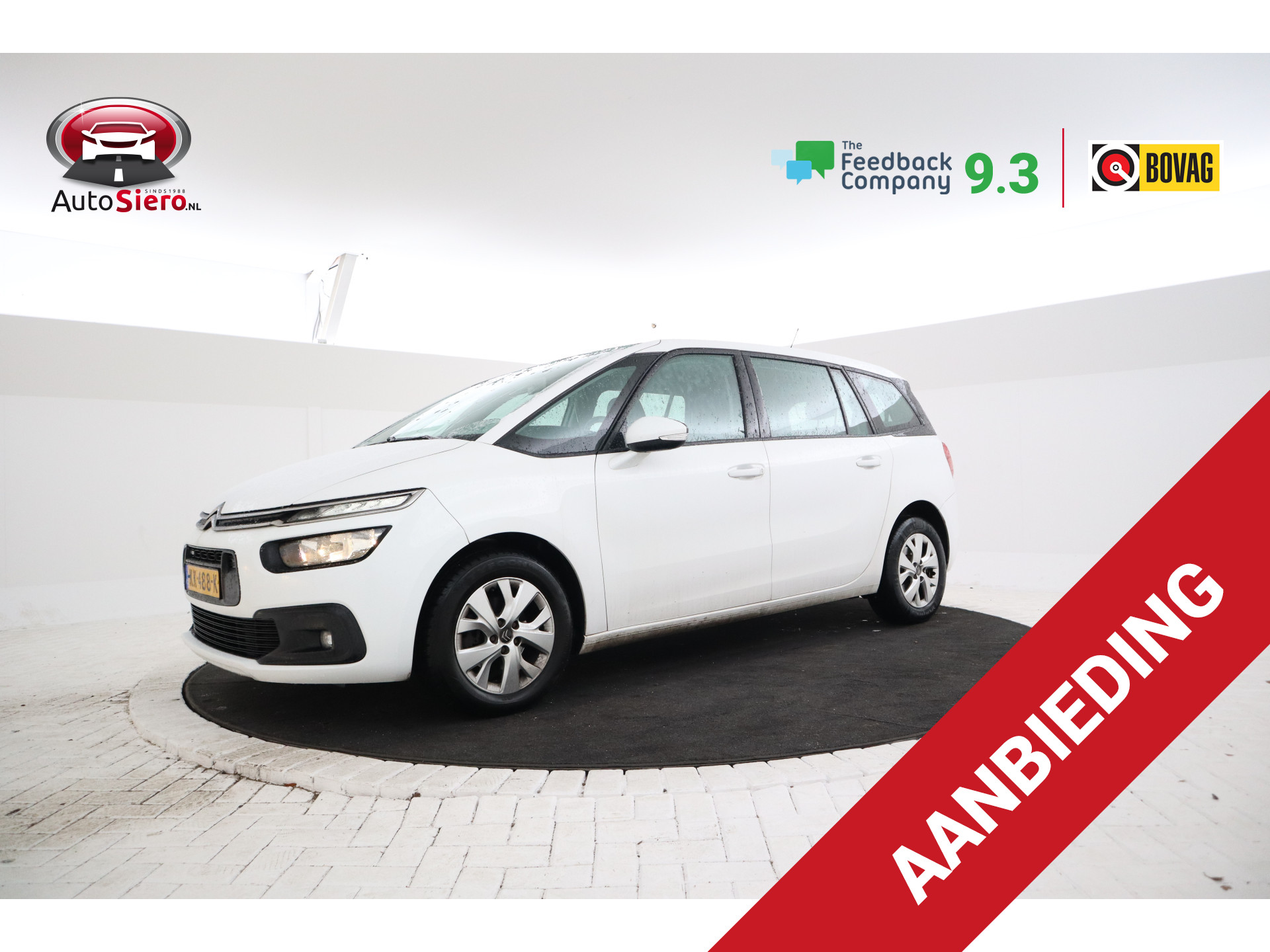 Citroen Grand C4 Picasso 1.2 PureTech Live 2016 - voorkant