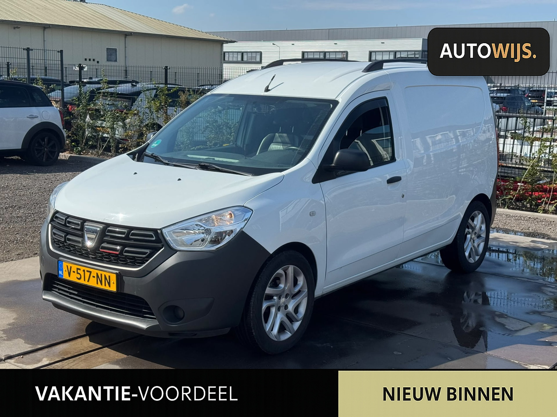 Dacia Dokker 1.5 dCi 75 Basic|NL AUTO|LEDER|67DKM|APK 6-2027|MARGE 2018 - voorkant