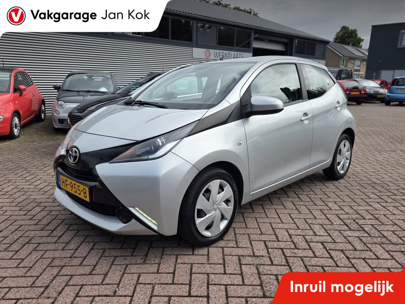 Toyota Toyota Aygo 1.0 VVT-i x-play 2015 - voorkant