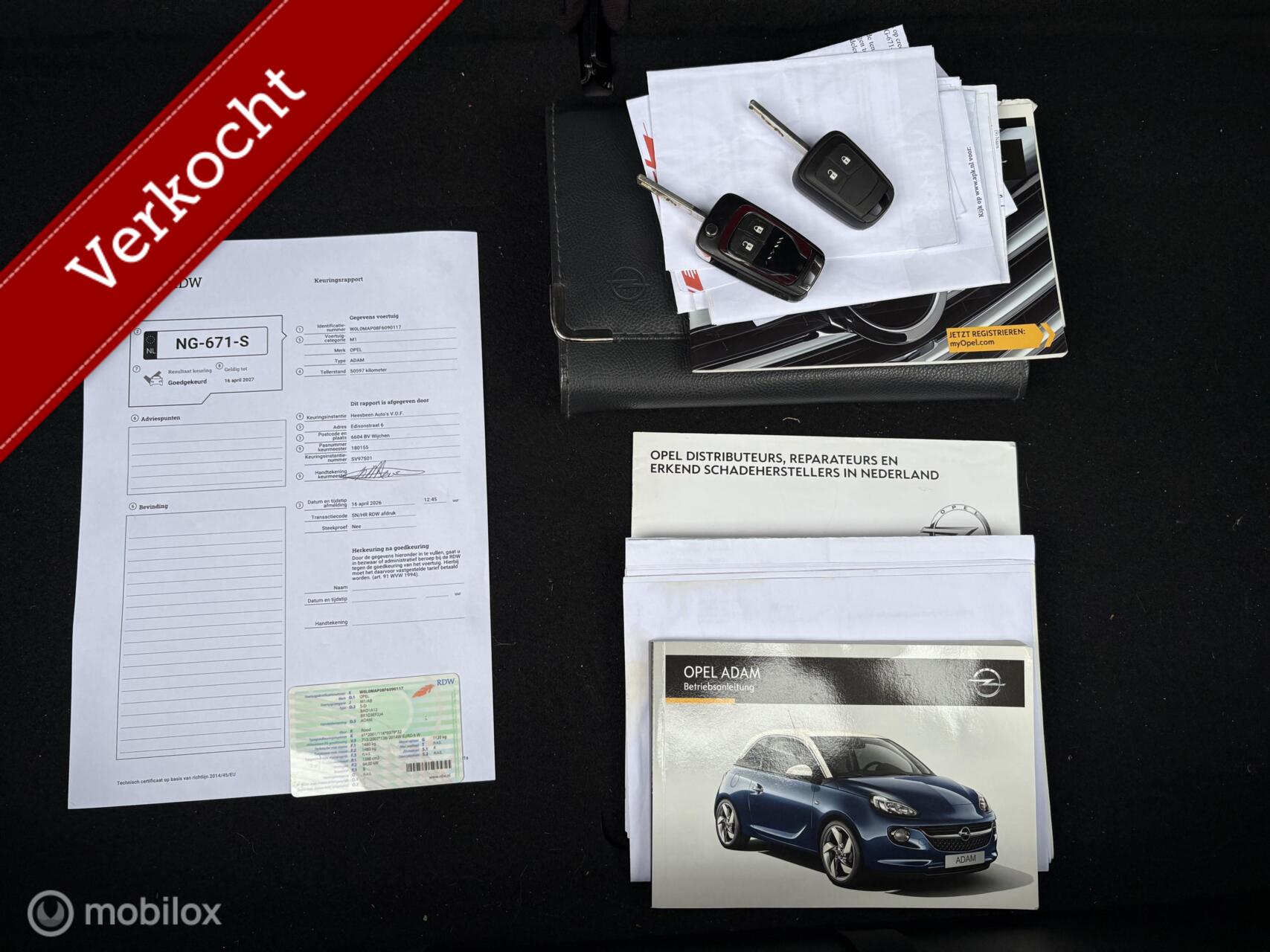 Foto van Opel Adam