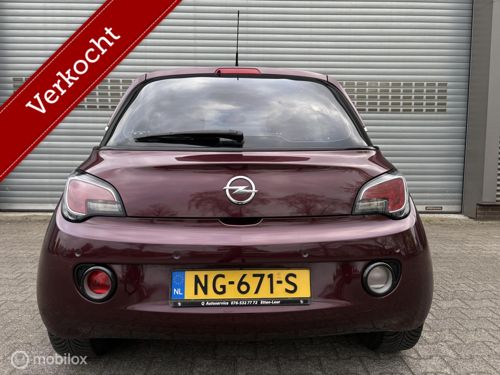 Opel Adam 1.4 Unlimited*CRUISE*STUUR+STOELVERW*PANO 2015 - voorkant