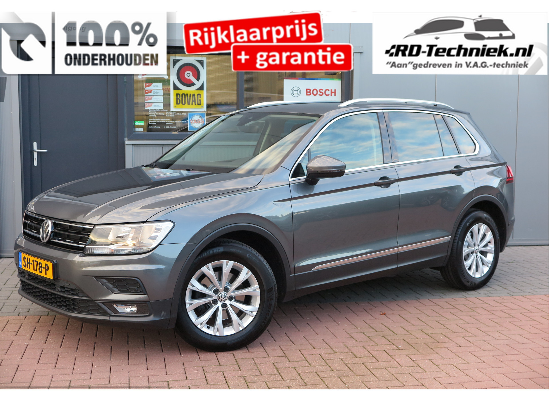 Volkswagen Tiguan 1.4 TSI 125pk Comfortline Business 2018 - voorkant
