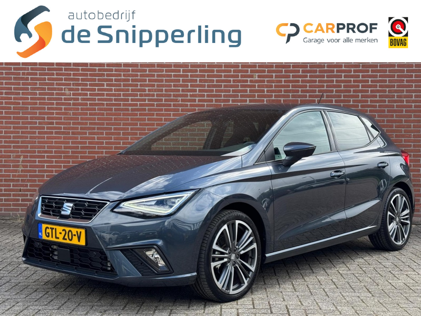 Seat Ibiza 1.0 EcoTSI FR Anniversary CARPLAY PDC LED KUIPSTOELEN 2024 - voorkant