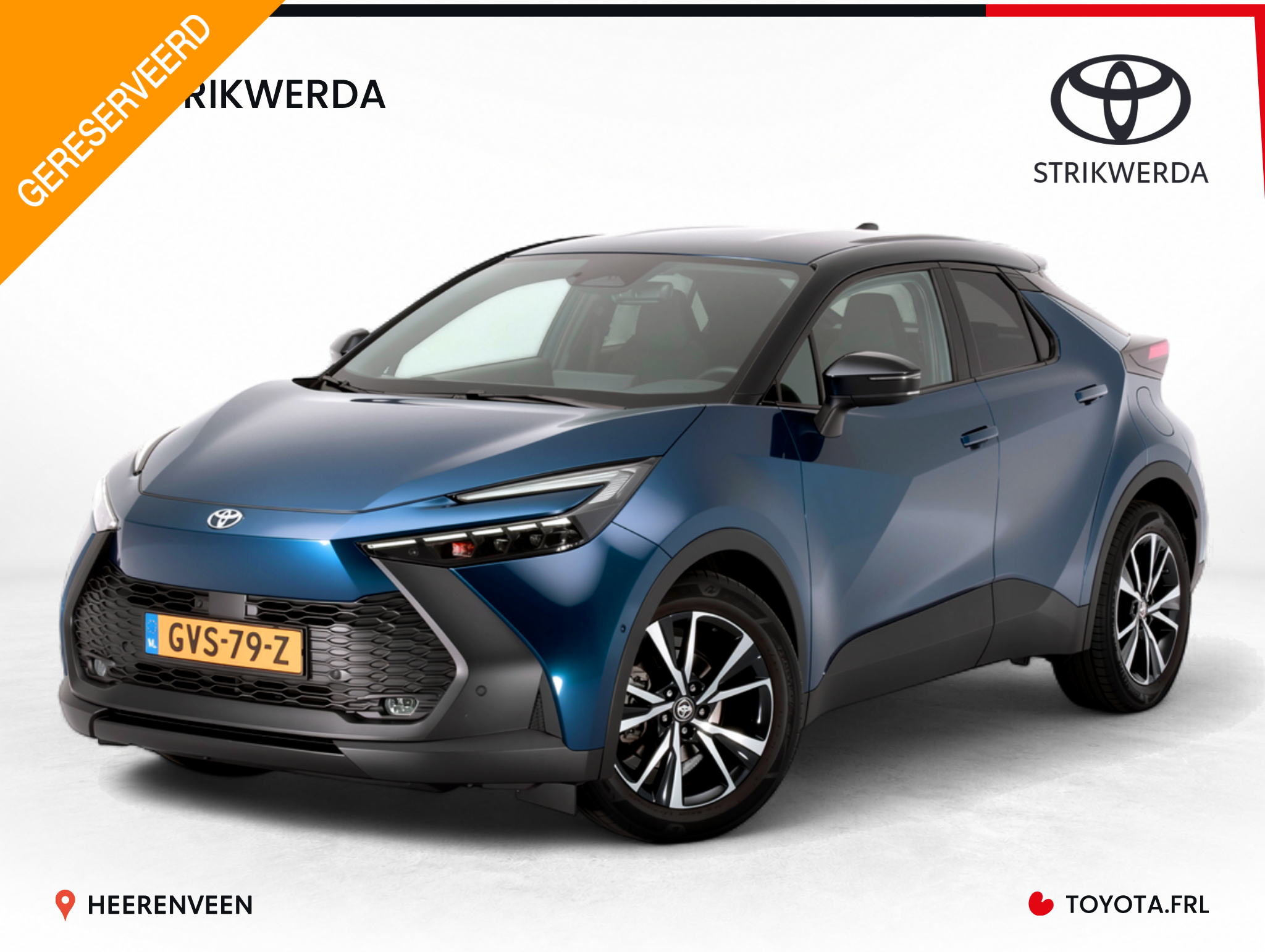 Toyota Toyota C-hr 1.8 Hybrid 140 First Edition 2024 - voorkant