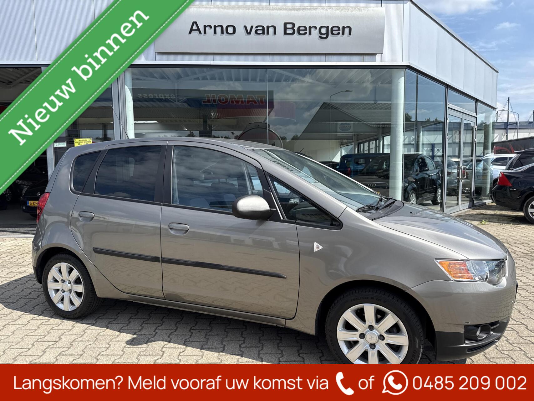 Mitsubishi Mitsubishi Colt 1.3 Edition Two, AUTOMAAT, airco, cruisecontrol, trekhaak afneembaar, top onderhouden ! 2011 - voorkant