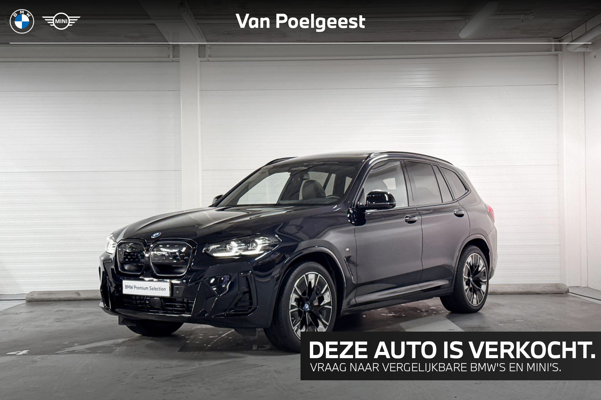 BMW Ix3 High Executive 80 kWh 2025 - voorkant
