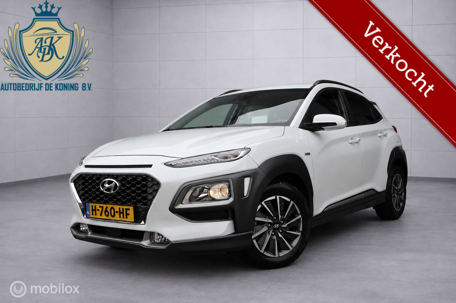 Hyundai Kona 1.6 GDI HEV Fashion ECC/ Verkocht Verkocht!!! 2020 - voorkant