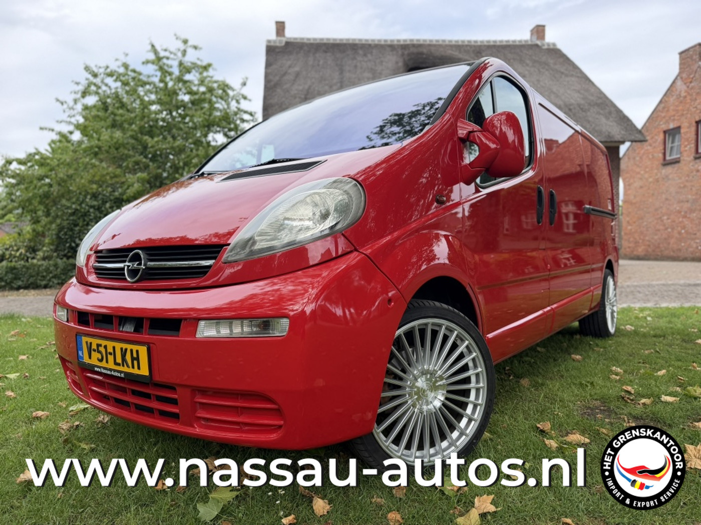 Opel Vivaro 1.9 DTI L1H1 2900 kg 2002 - voorkant