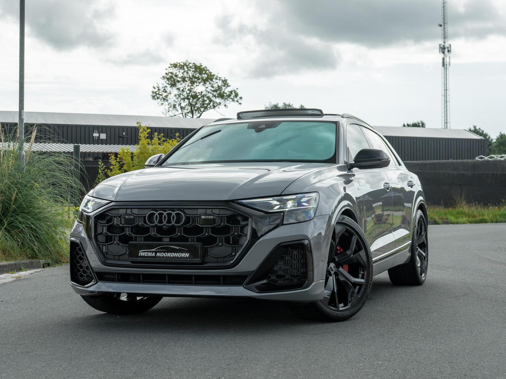 Audi Q8 60 TFSI E 60 TFSI e quattro S-Line Competition|Panoramadak|Alcantara|Massage|Camera 360°|B&O|Trekhaak|Luchtvering| 2025 - voorkant