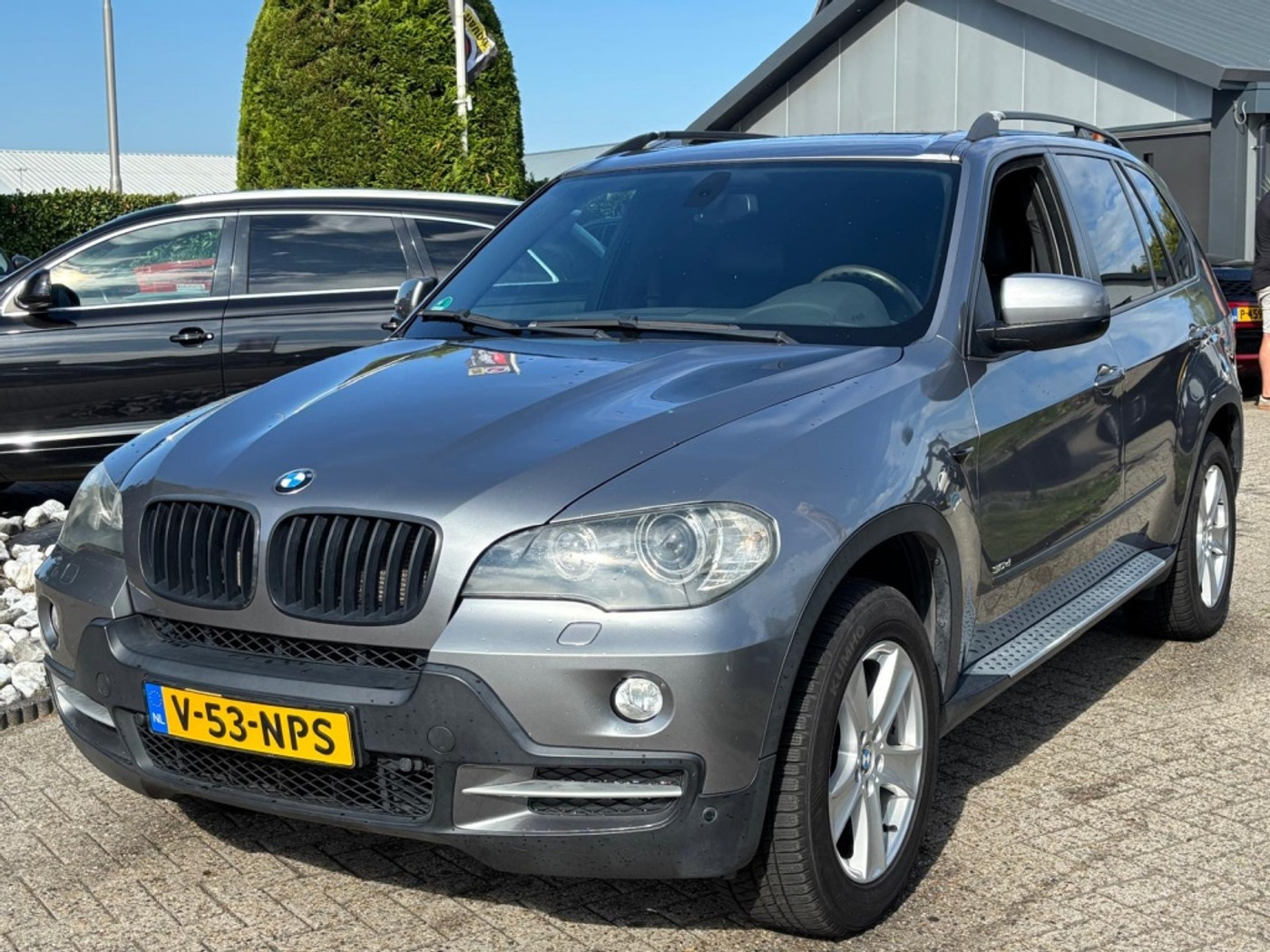 BMW X Reihe 3.0D Diesel Grijs Kenteken Bedrijfsauto Trekhaak 2007 2007 - voorkant