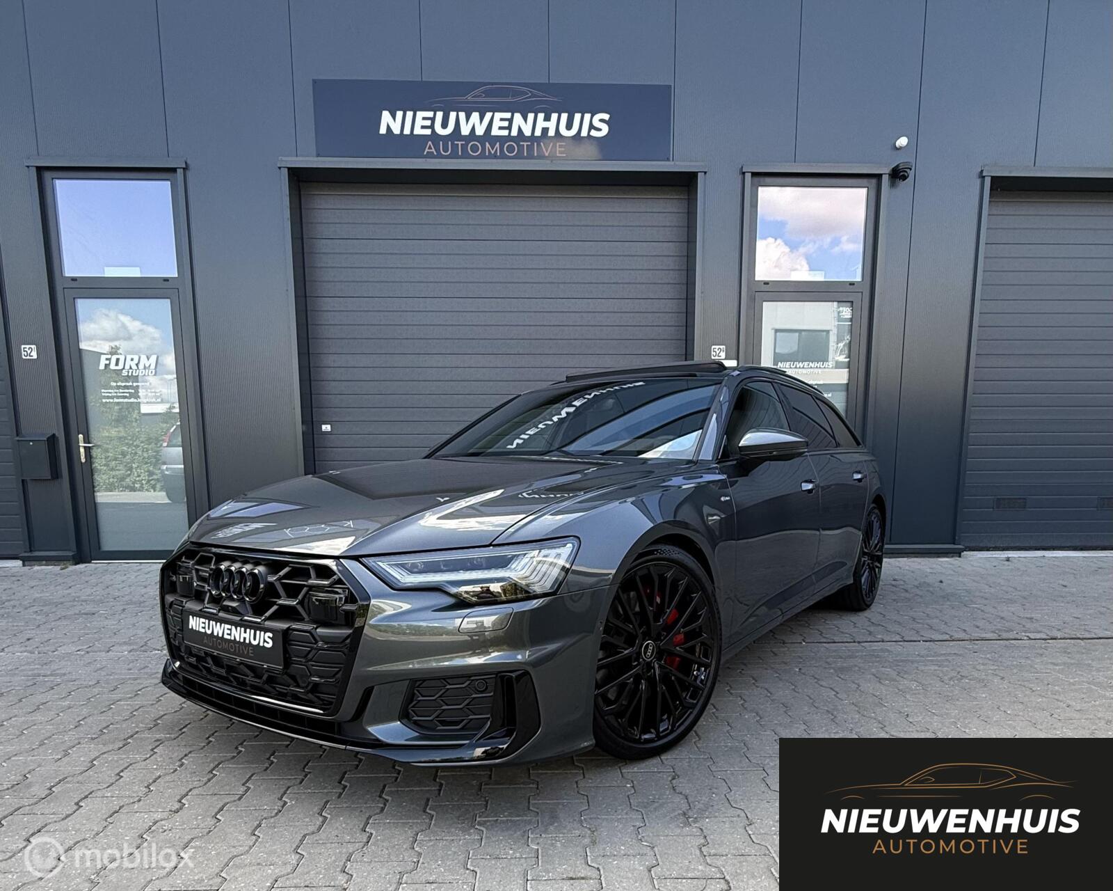 Audi A6 Avant 55 TFSI E 55TFSIe quattro Competition Pano l RS lMatrix 2024 - voorkant