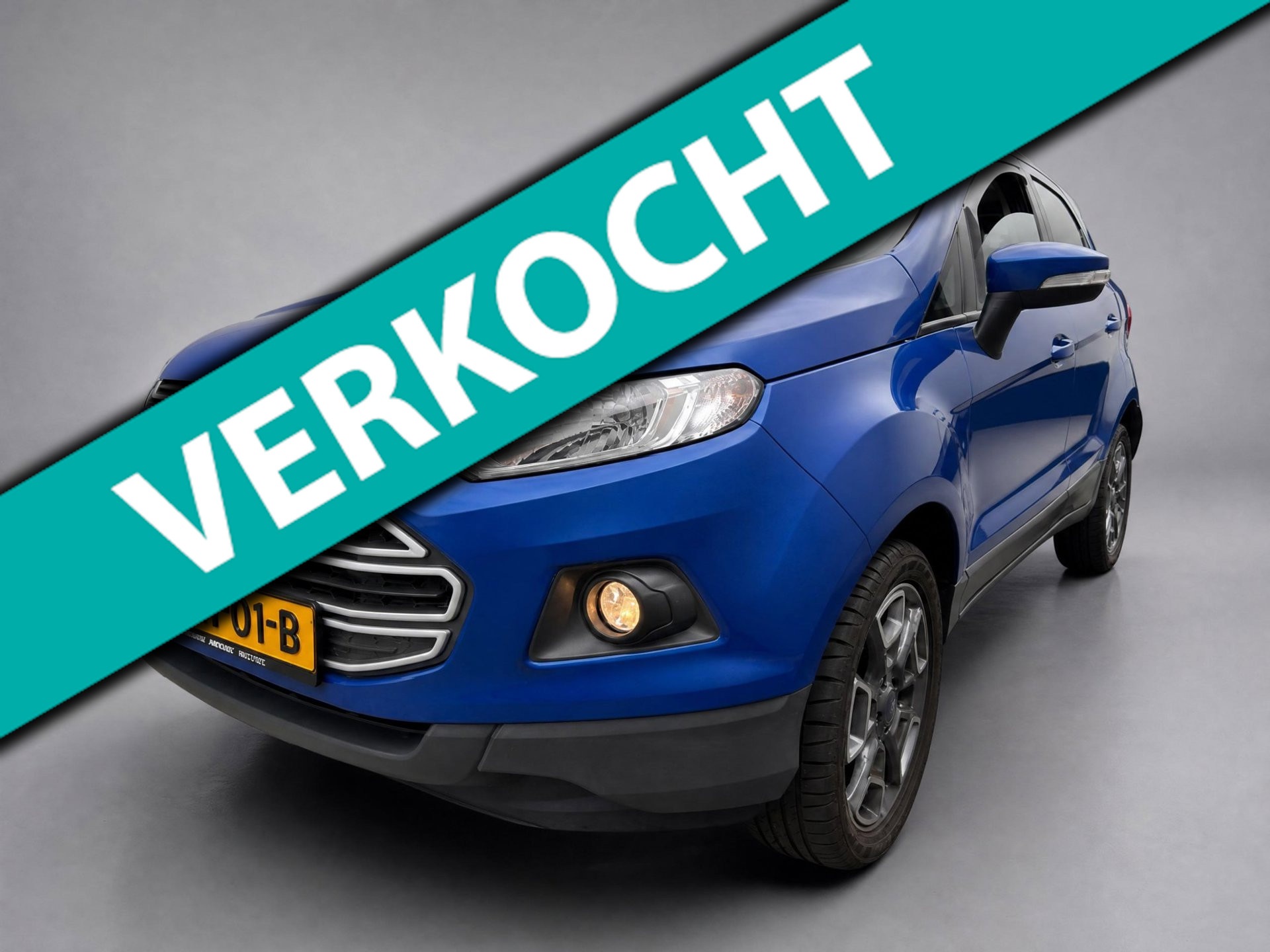 Ford Ecosport 1.0 EcoBoost Trend / Parkeersensoren / Bluetooth / Stoelverwarming / Airco 2016 - voorkant
