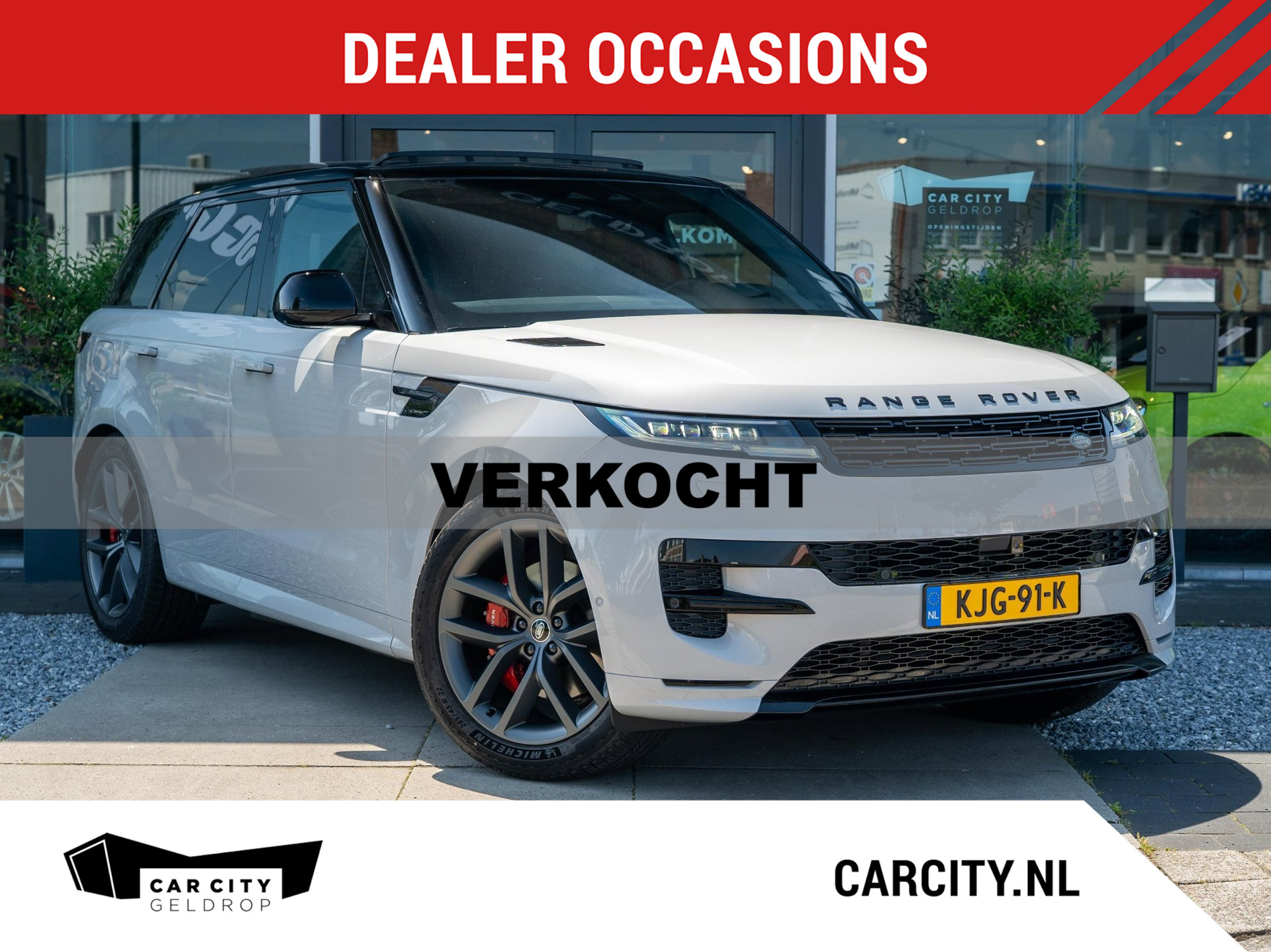 Land Rover Range Rover Sport 3.0 P460e Dynamic HSE / Pano / Softclose / Head up / Trekhaak 2026 - voorkant
