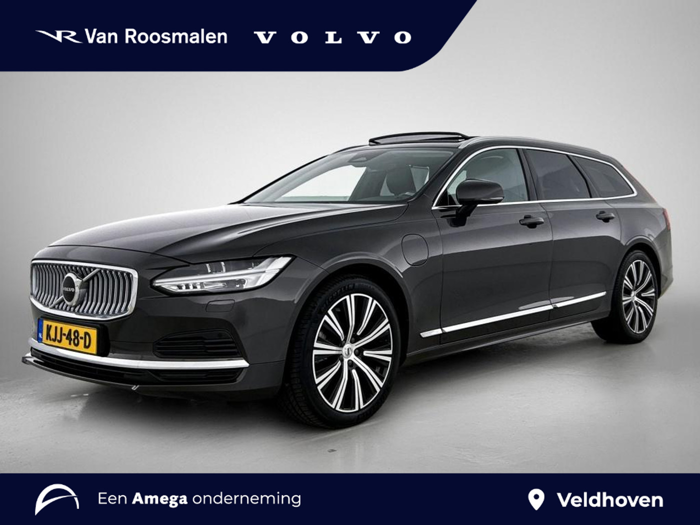 Volvo V90 2.0 T8 AWD UItimate Bright 2022 - voorkant
