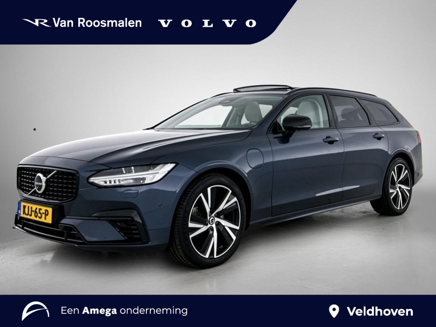Volvo V90 2.0 T8 AWD UItimate Dark 2023 - voorkant