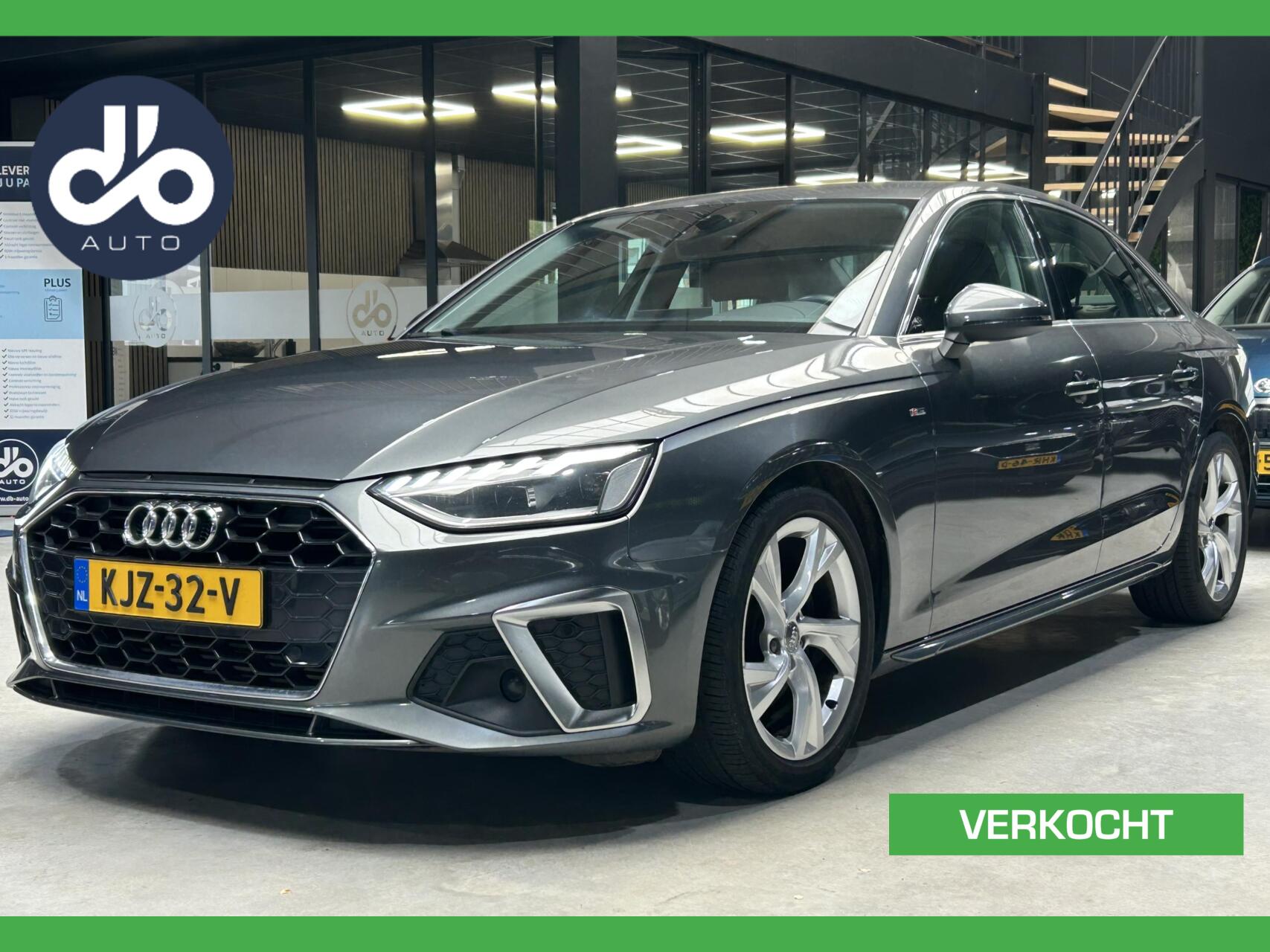 Audi A4 Limousine 35 TFSI S edition DIGI DISPLAY I FULL LED I CAMERA I LEER I 18-INCH LMV 2020 - voorkant