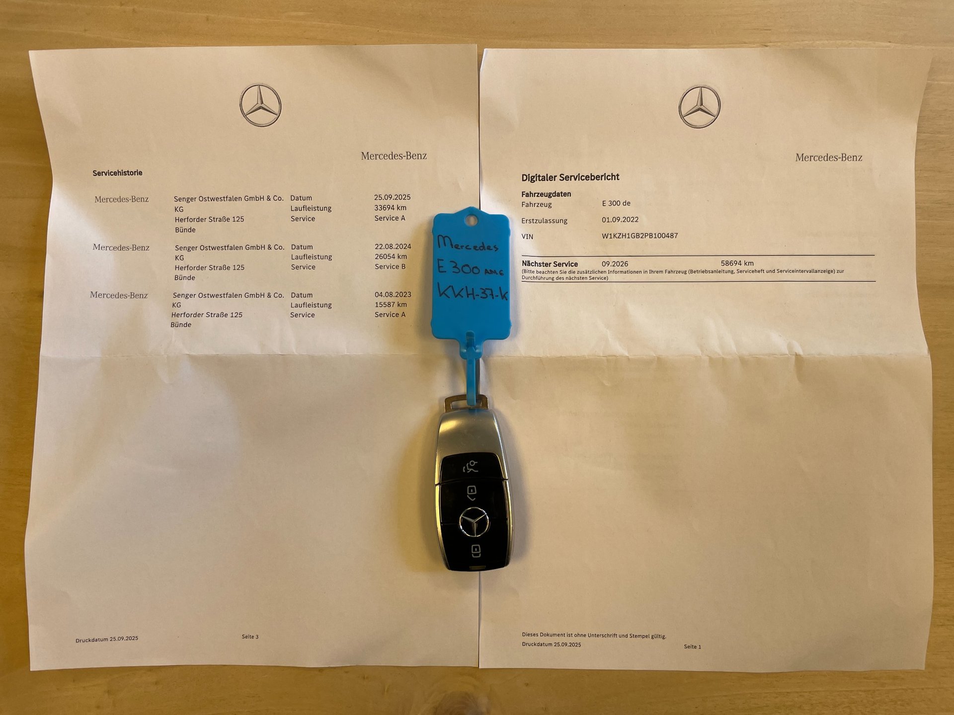 Foto van Mercedes-Benz E 300 De