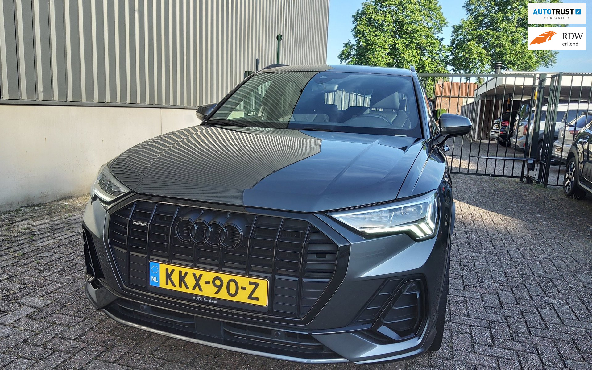 Audi Q3 40 TFSI quattro S Line|190PK|20"AUDI Sport|3x S Line 2019 - voorkant