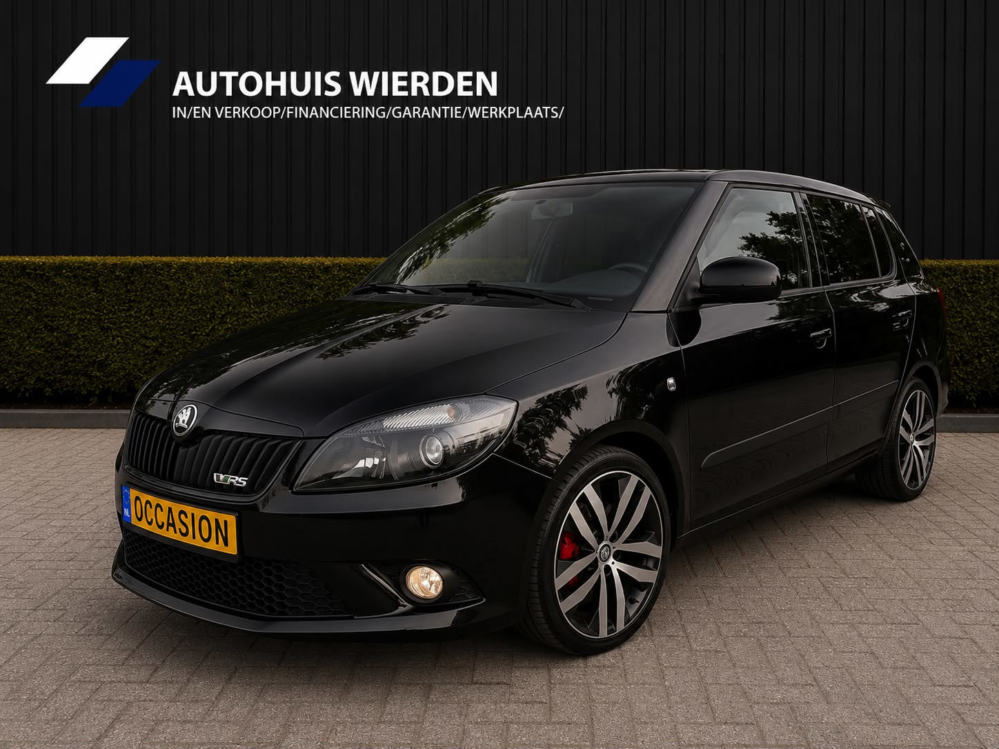 Skoda Fabia 1.4 TSI RS DSG Navi/Stoelverw/Cruise/Voll 2013 - voorkant