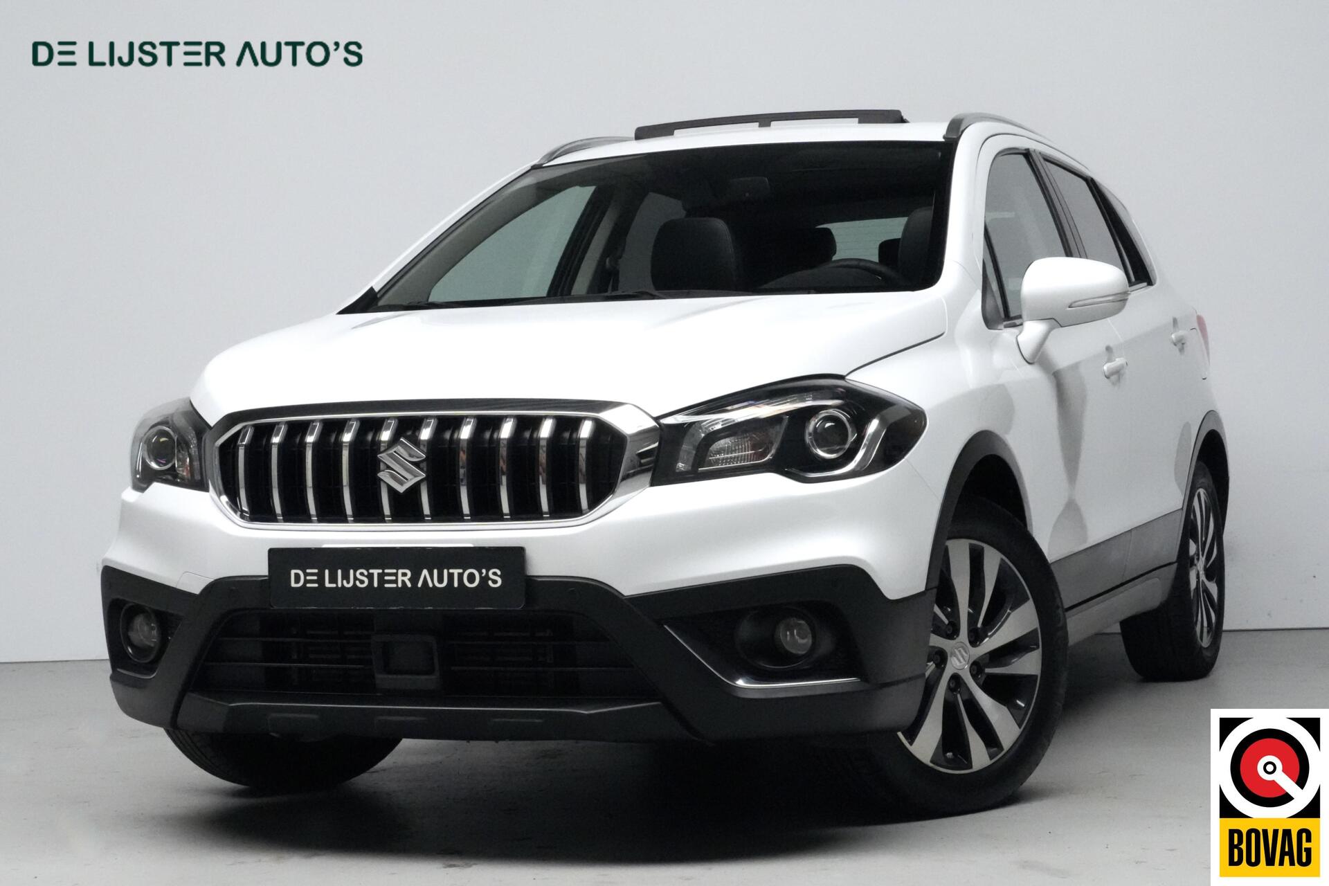 Suzuki S-cross 1.4 Boosterjet Style | Pano-dak | Acc | Leder | Stoelverwarming | Camera | Trekhaak | Pdc | Keyless | Led | 2018 - voorkant