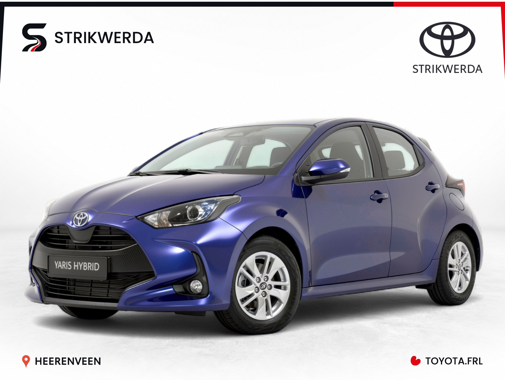 Toyota Yaris 1.5 Hybrid 115 Active Plus 2023 - voorkant