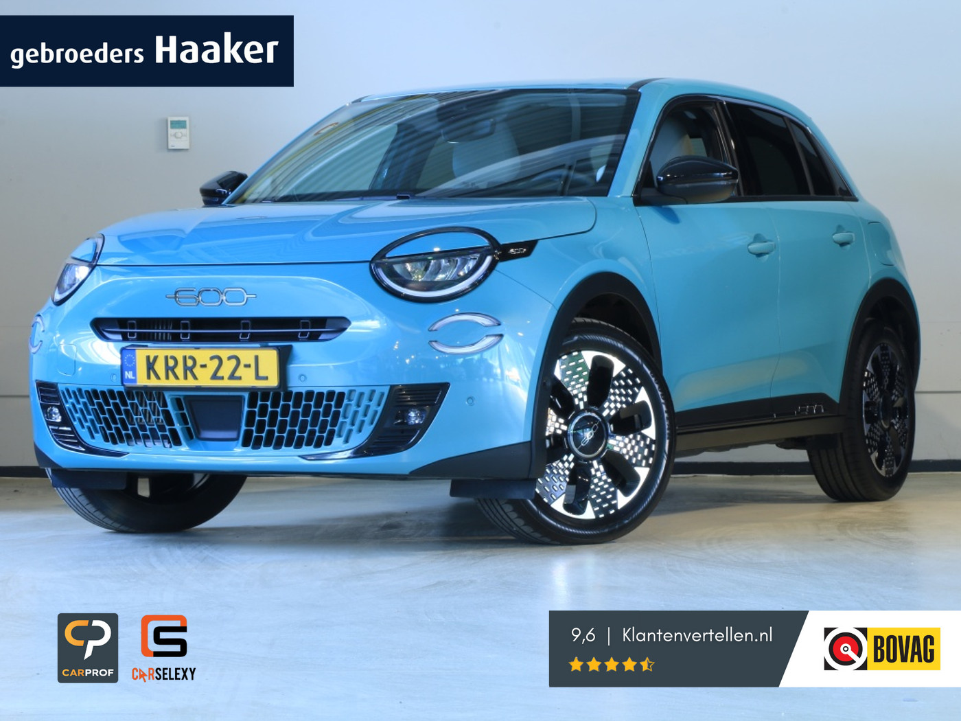 Fiat 600 1.2 Hybrid La Prima 2025 - voorkant
