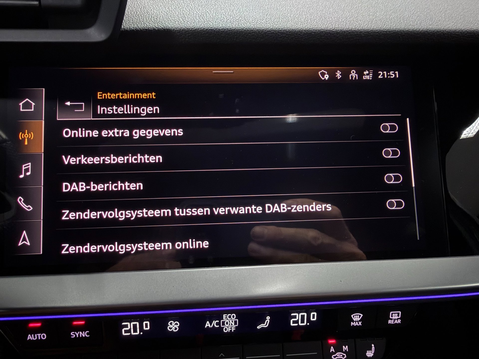 Foto van Audi A3 45 TFSIe