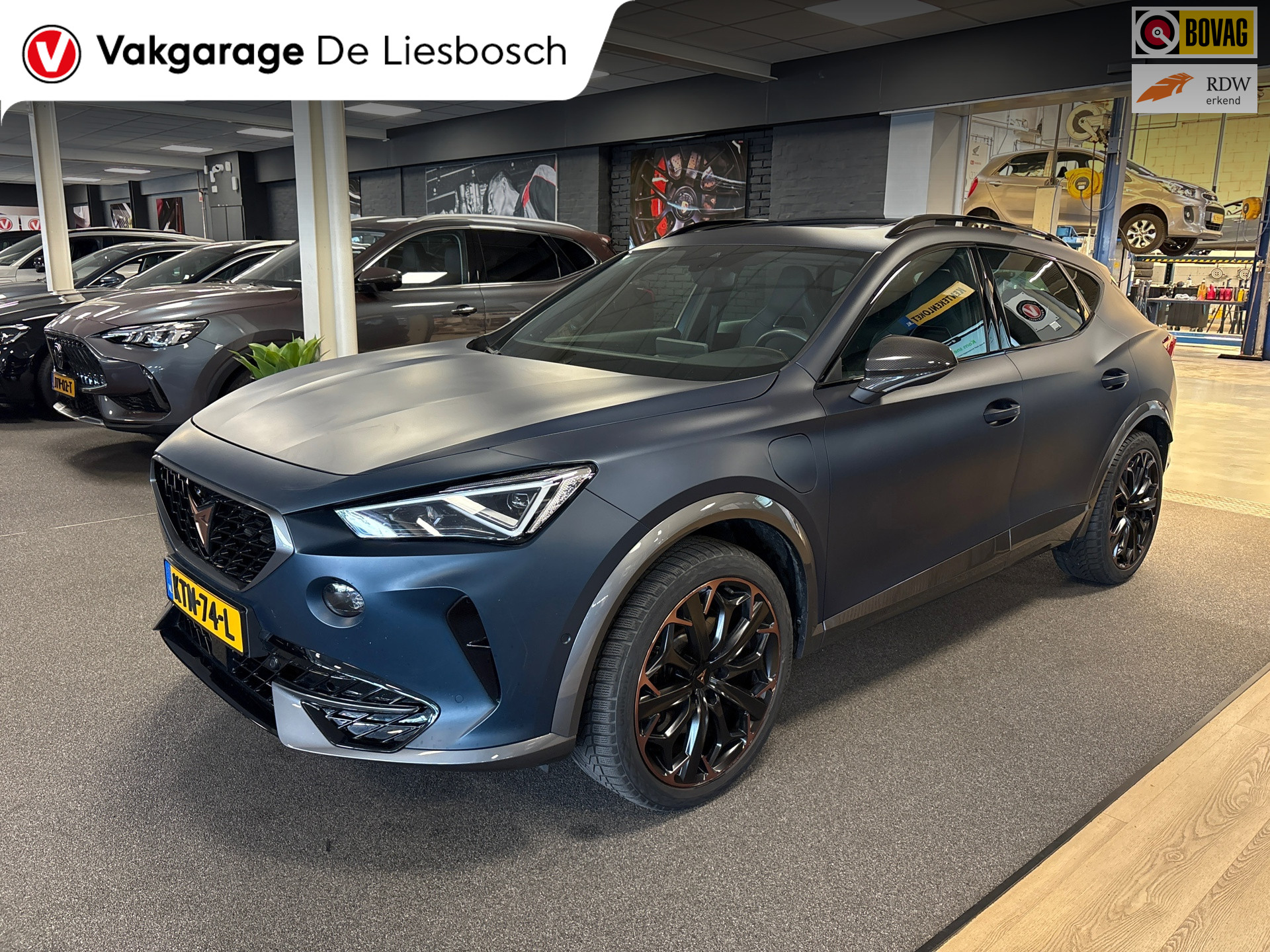 Cupra Formentor VZ E-hybrid 1.4 e-Hybrid VZ Copper Edition/pano/memory/apple/beats/carbon/camera 2024 - voorkant